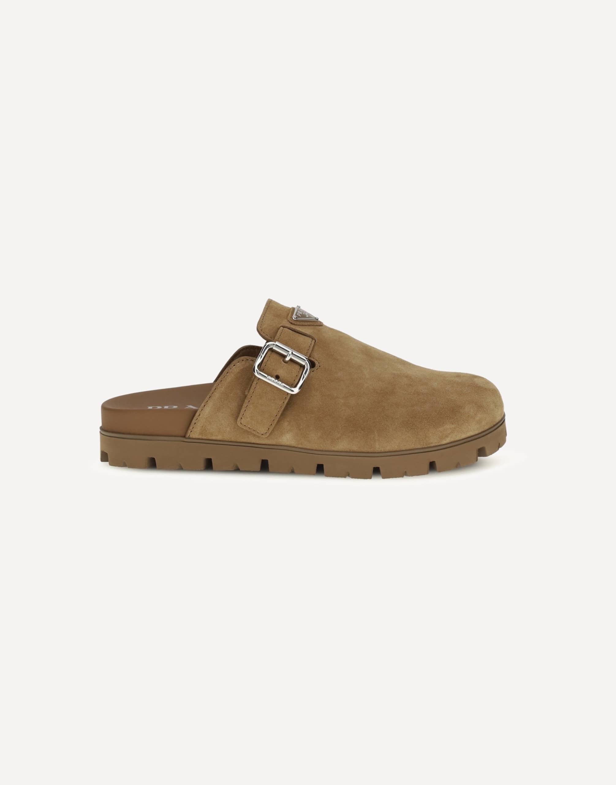 Prada Suede Mules