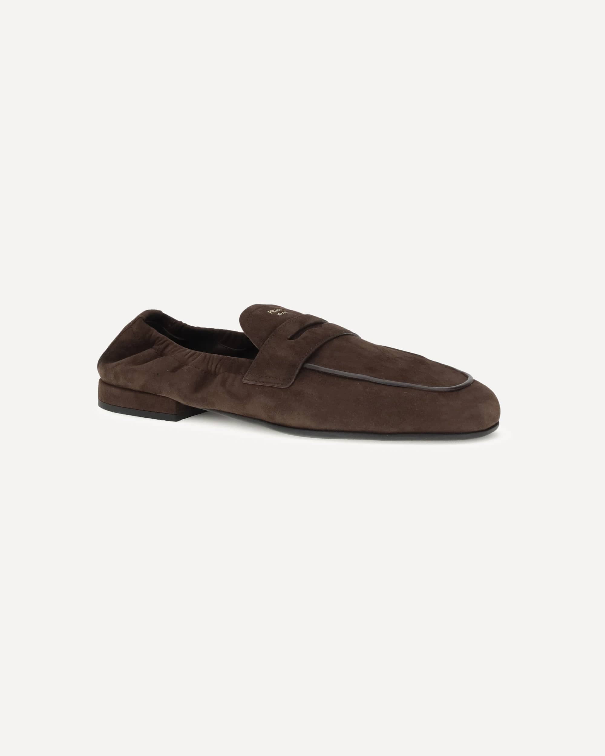Prada Suede Shuffle Loafers - alternate view