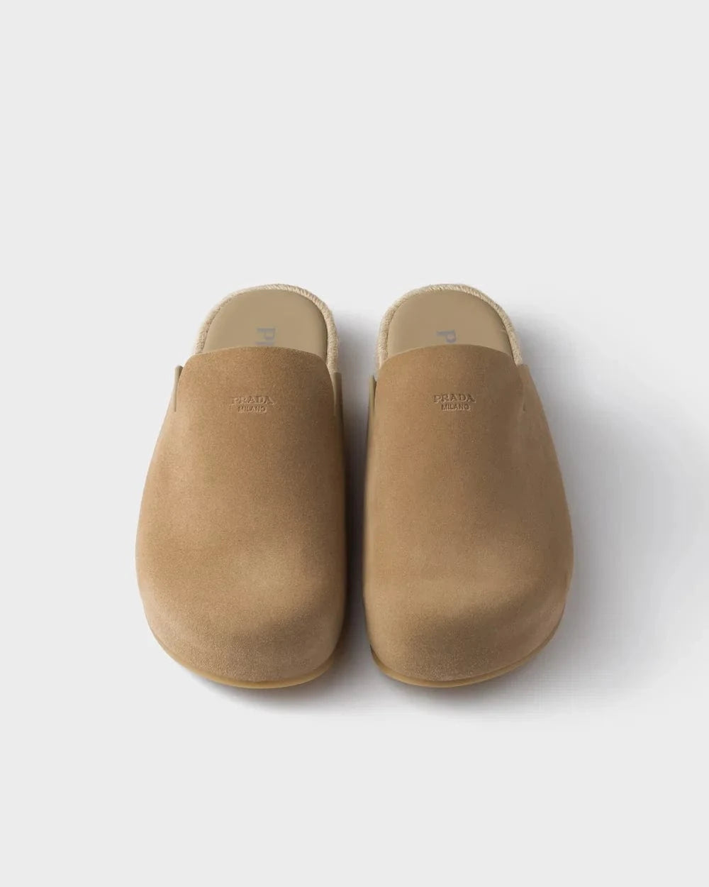 Prada Suede Slippers