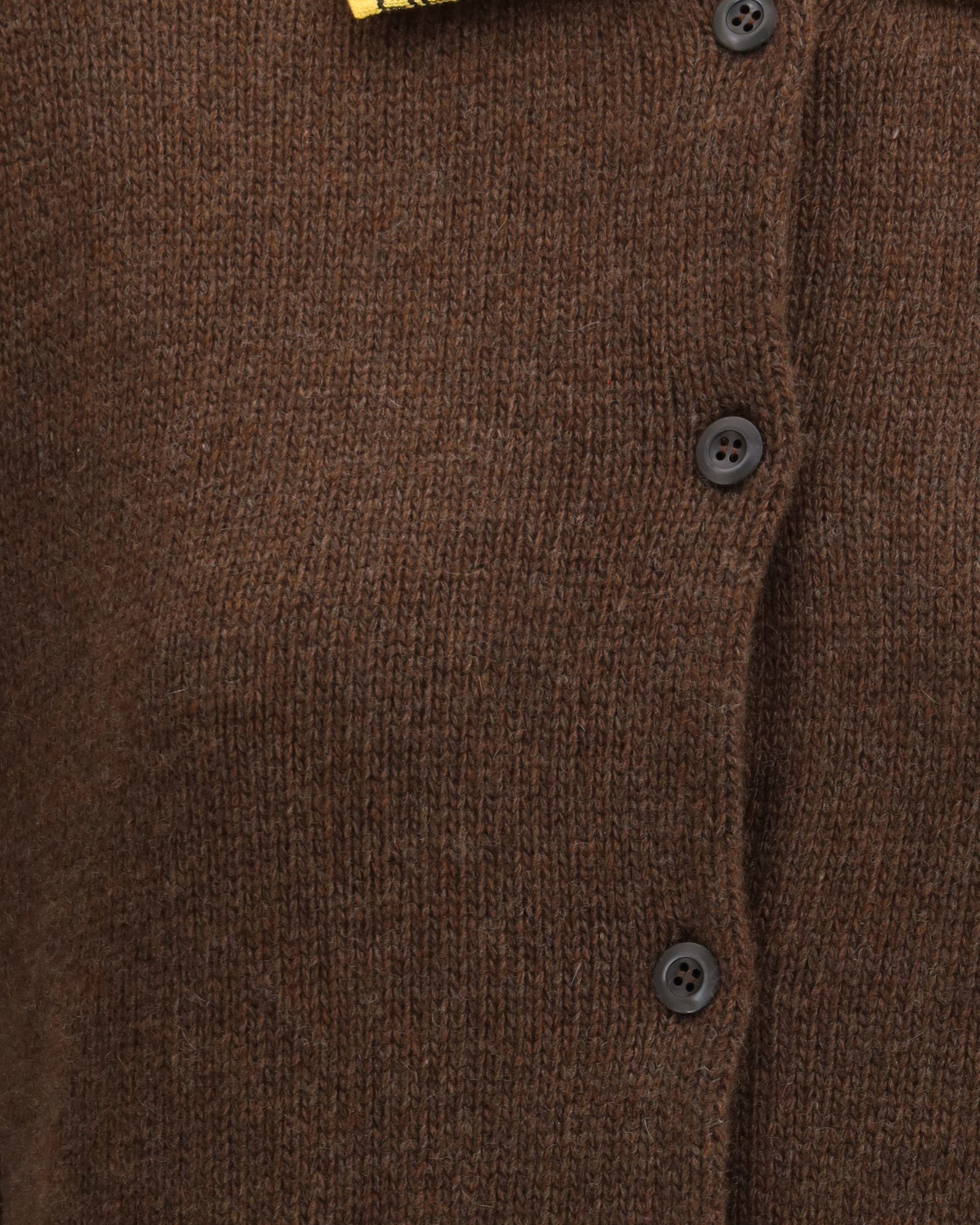 Prada Sweater With Classic Collar And Front Button
