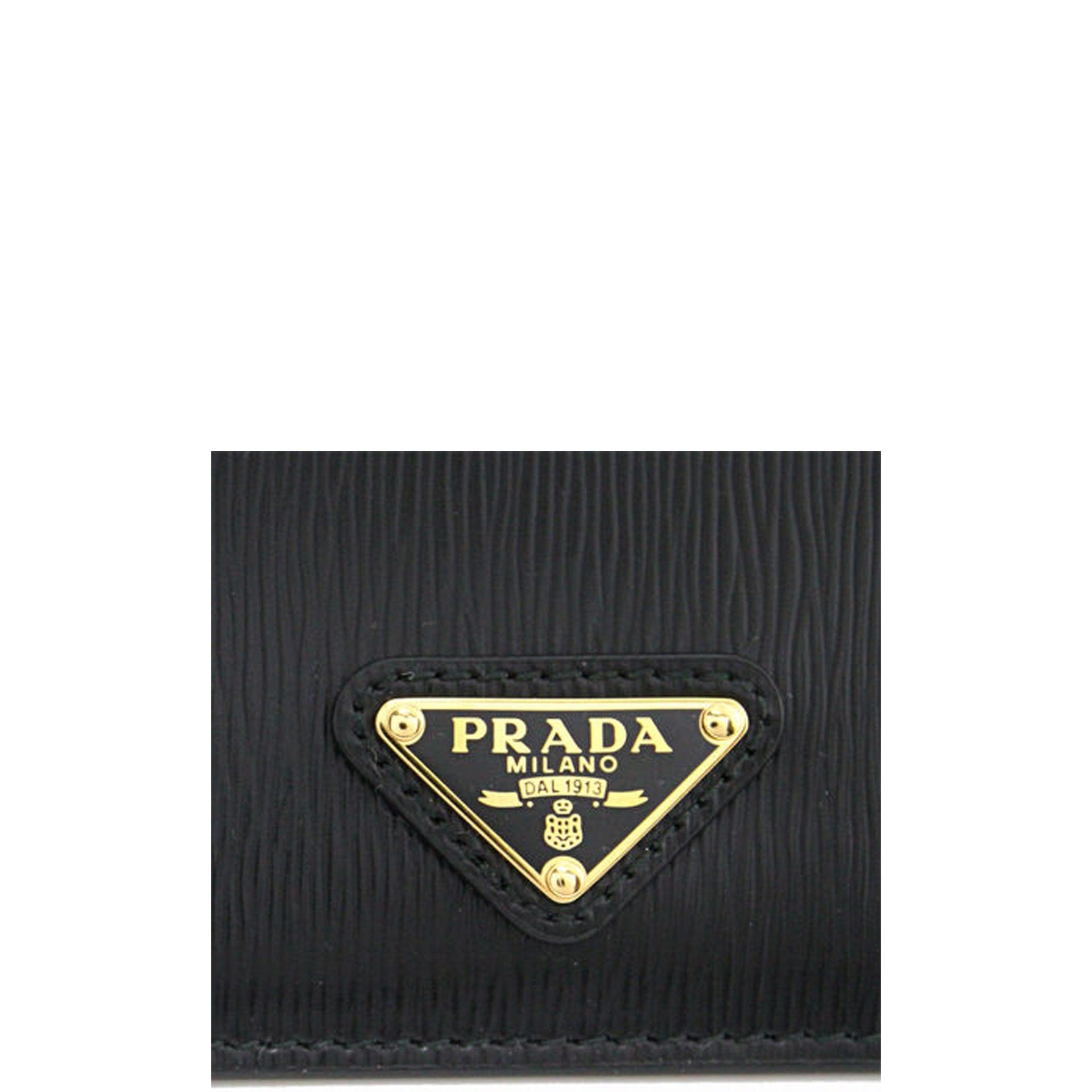 Prada Triangle Logo Card Holder | Sendegaro CH