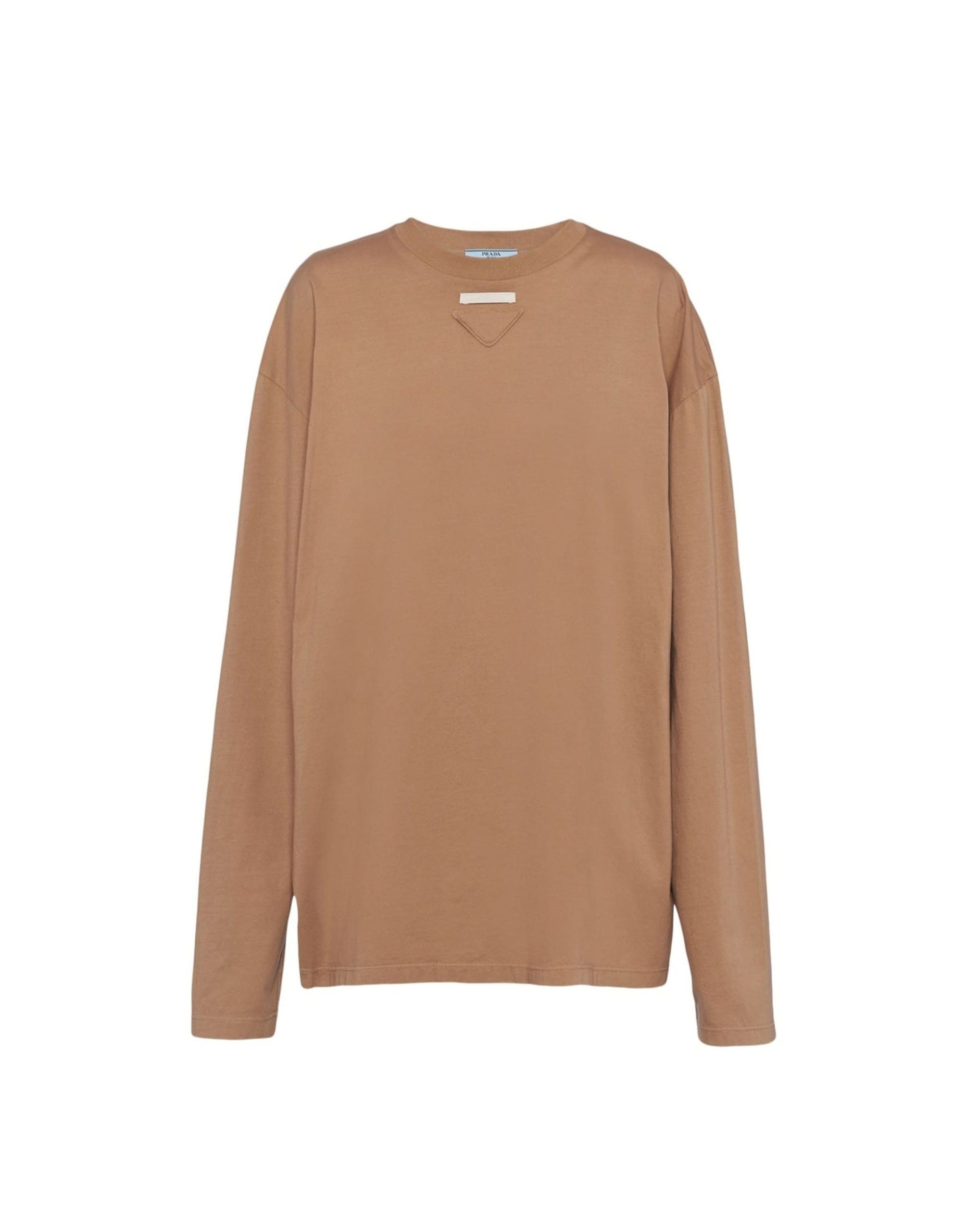Prada トライアングルロゴ ロングスリーブTシャツ | Sendegaro JP