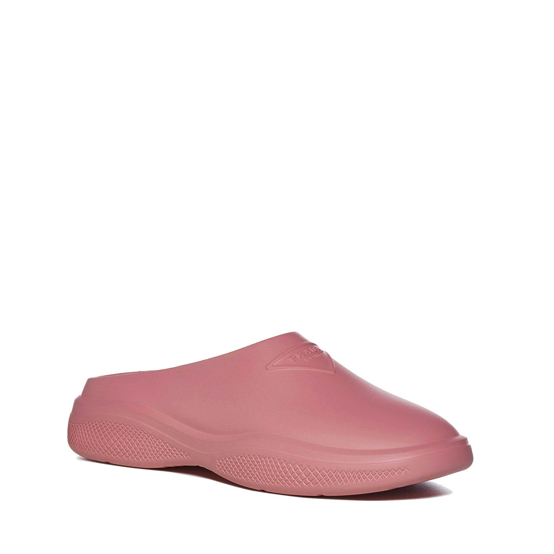 Prada Triangle Logo Rubber Mules - alternate view