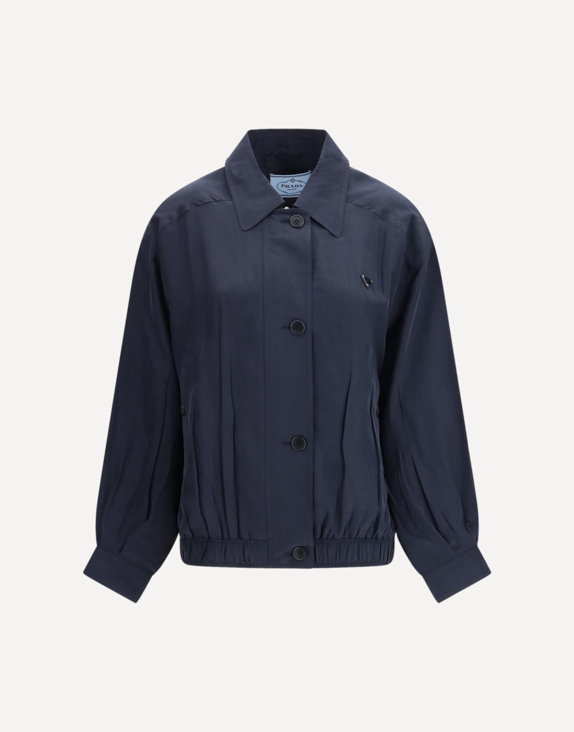 Prada Washed Silk Jacket