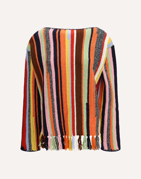 名作アーカイブ　1998ss PRADA boatneck knit 46 Prada Wool And Cashmere Boat-Neck Sweater | Sendegaro FR