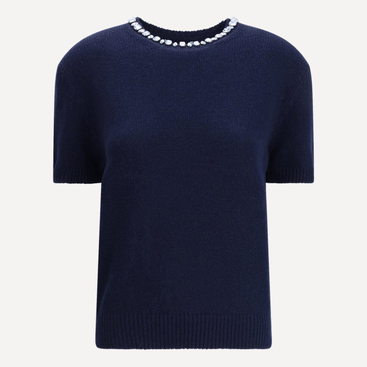 Prada Wool And Cashmere Crew-Neck Sweater | Sendegaro KR