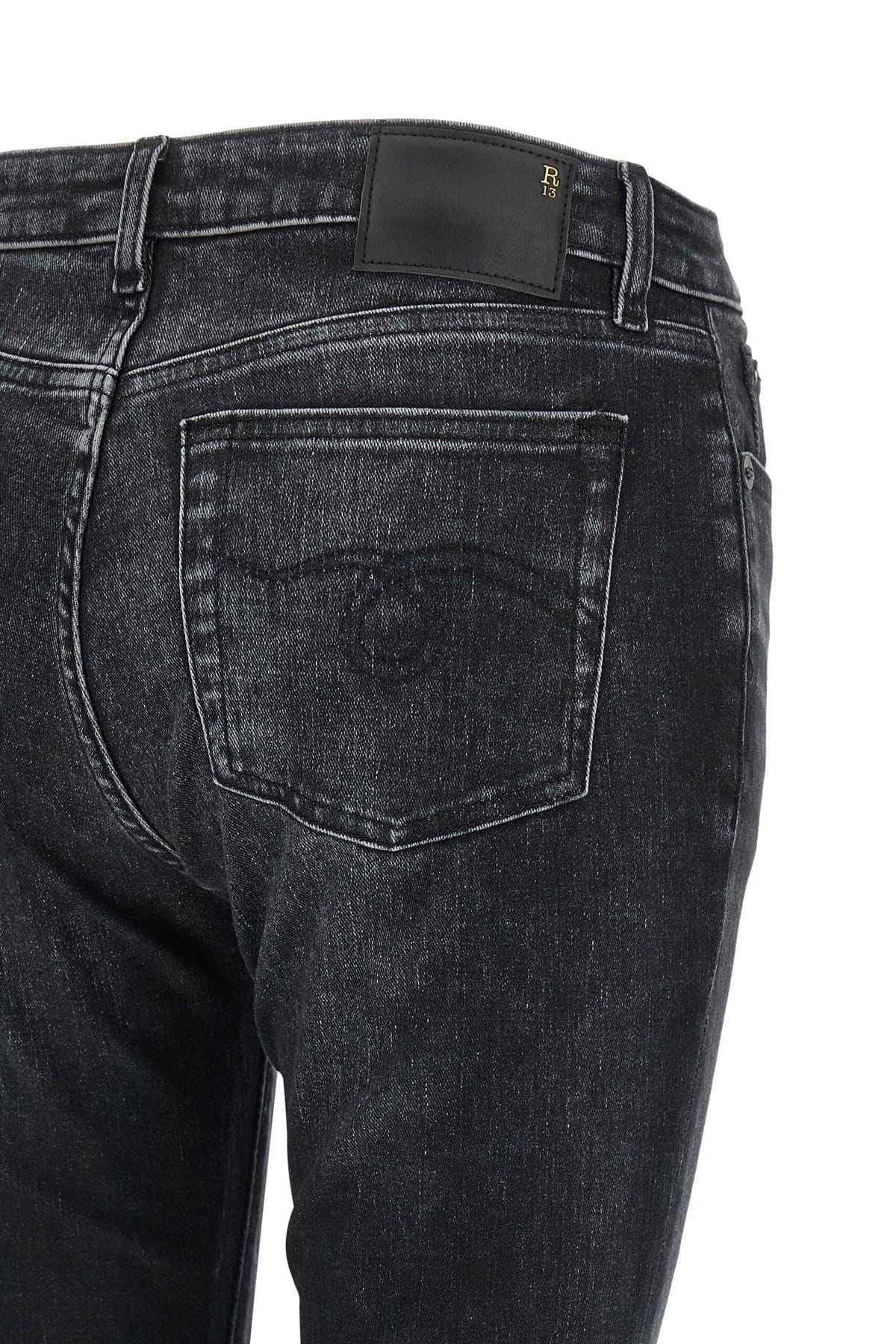 R13 R13 Alison Stone-Wash Skinny Jeans