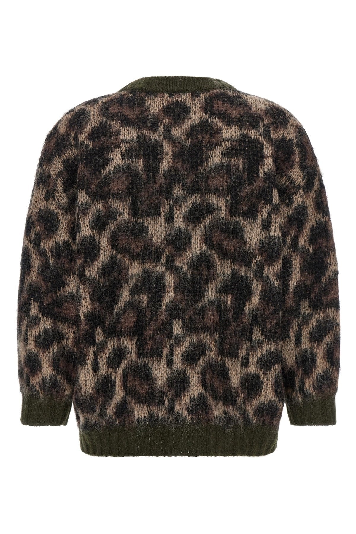R13 Animal Print Cardigan