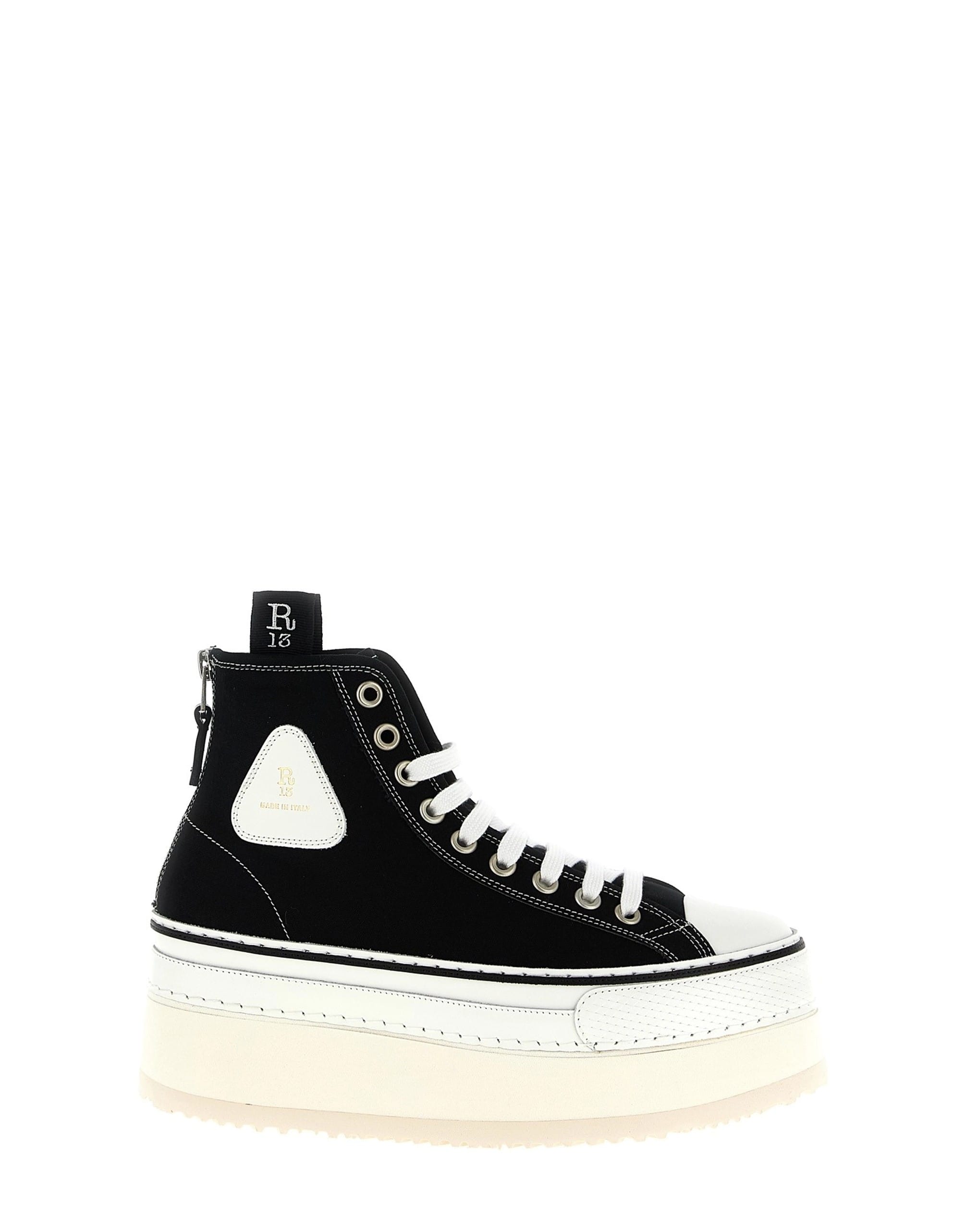 R13 Courtney Canvas Sneakers