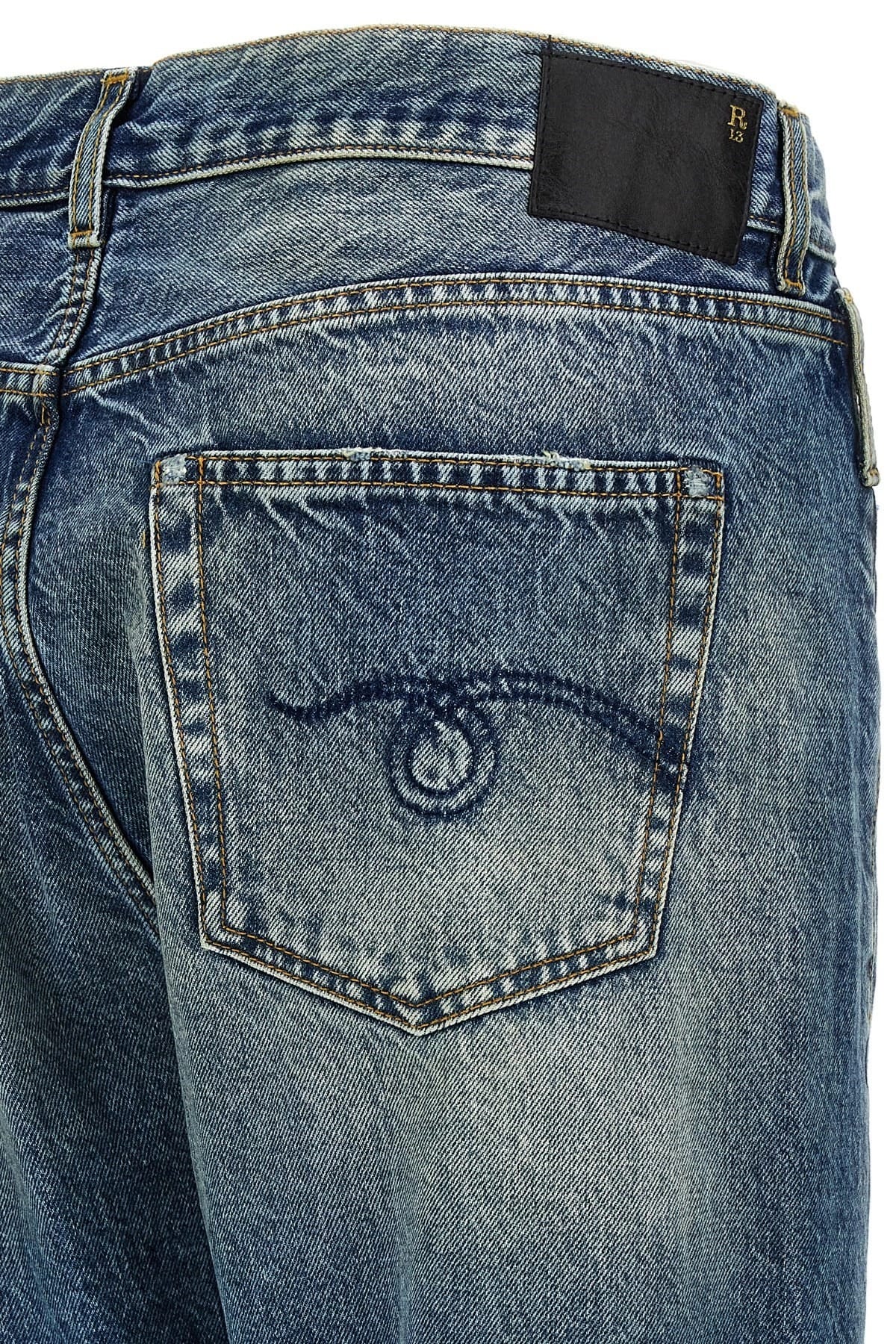 R13 R13 Cross Over Jeans