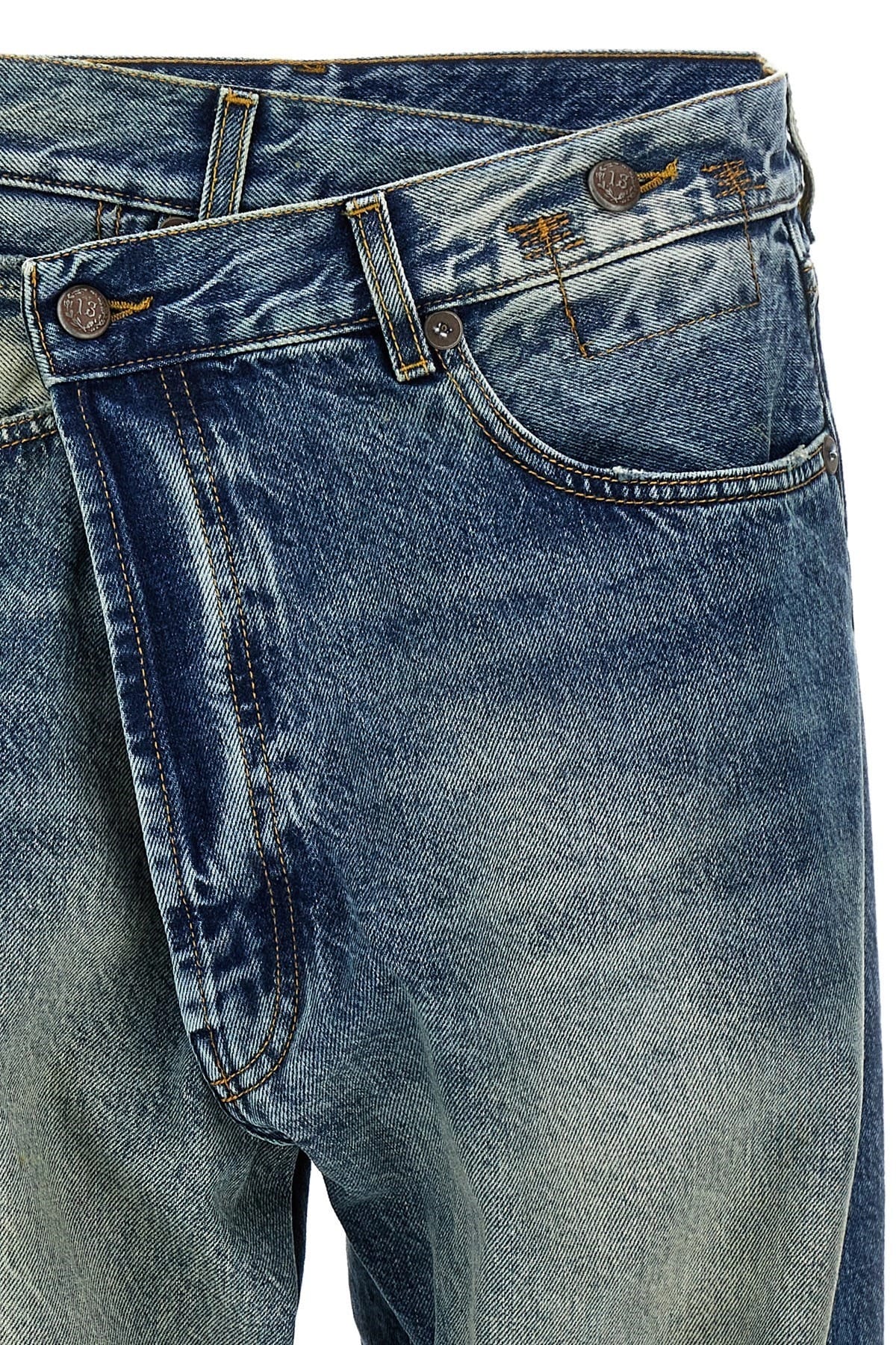 R13 R13 Cross Over Jeans