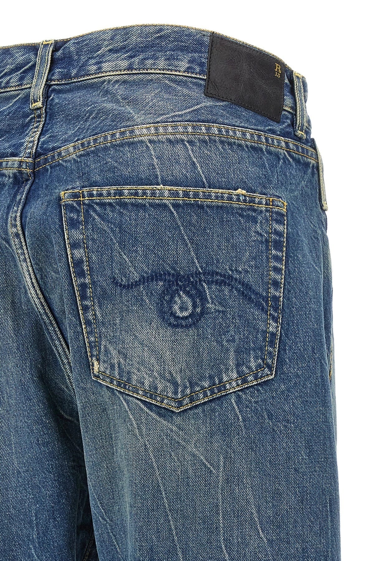 R13 R13 Cross Over Jeans