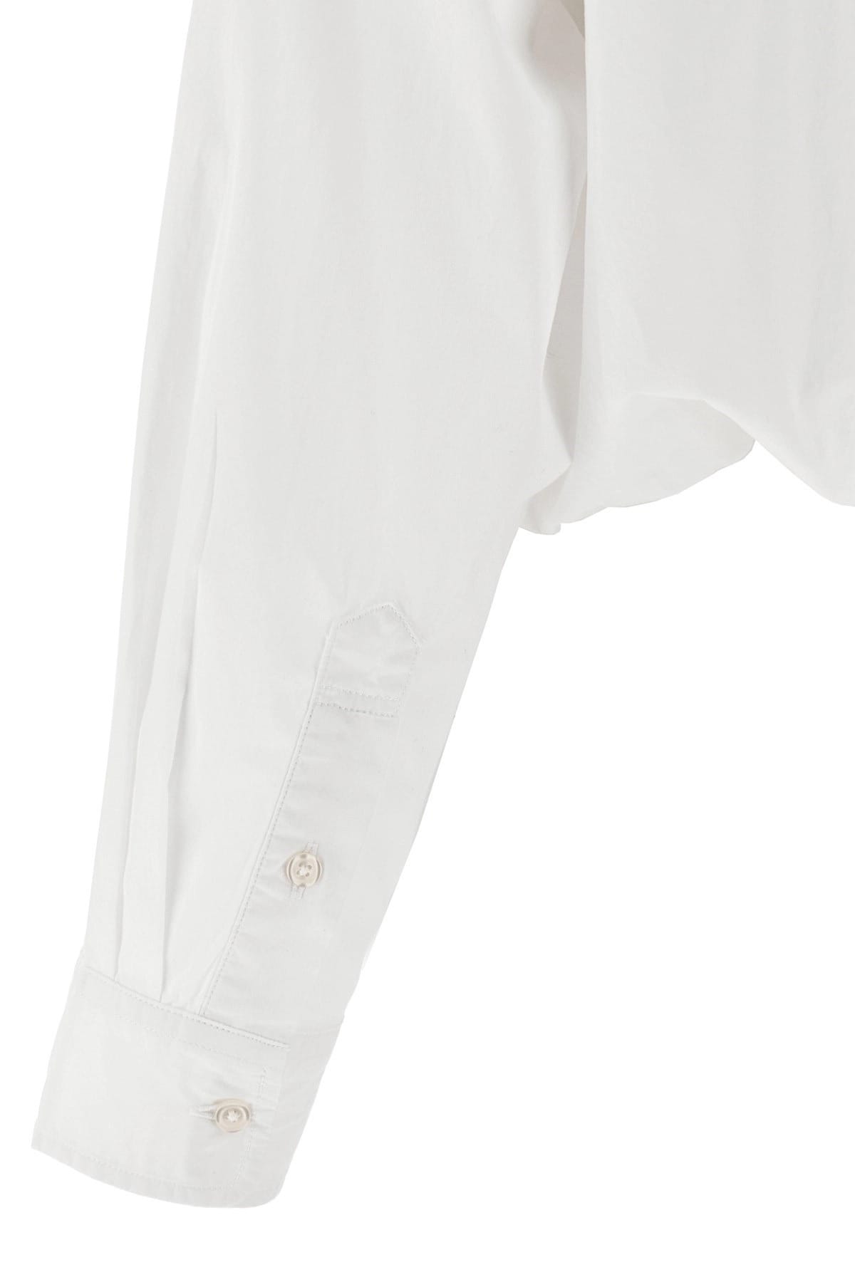 R13 R13 Crossover Bubble Shirt
