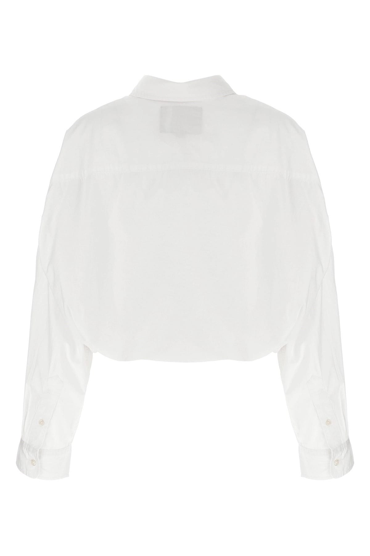 R13 R13 Crossover Bubble Shirt