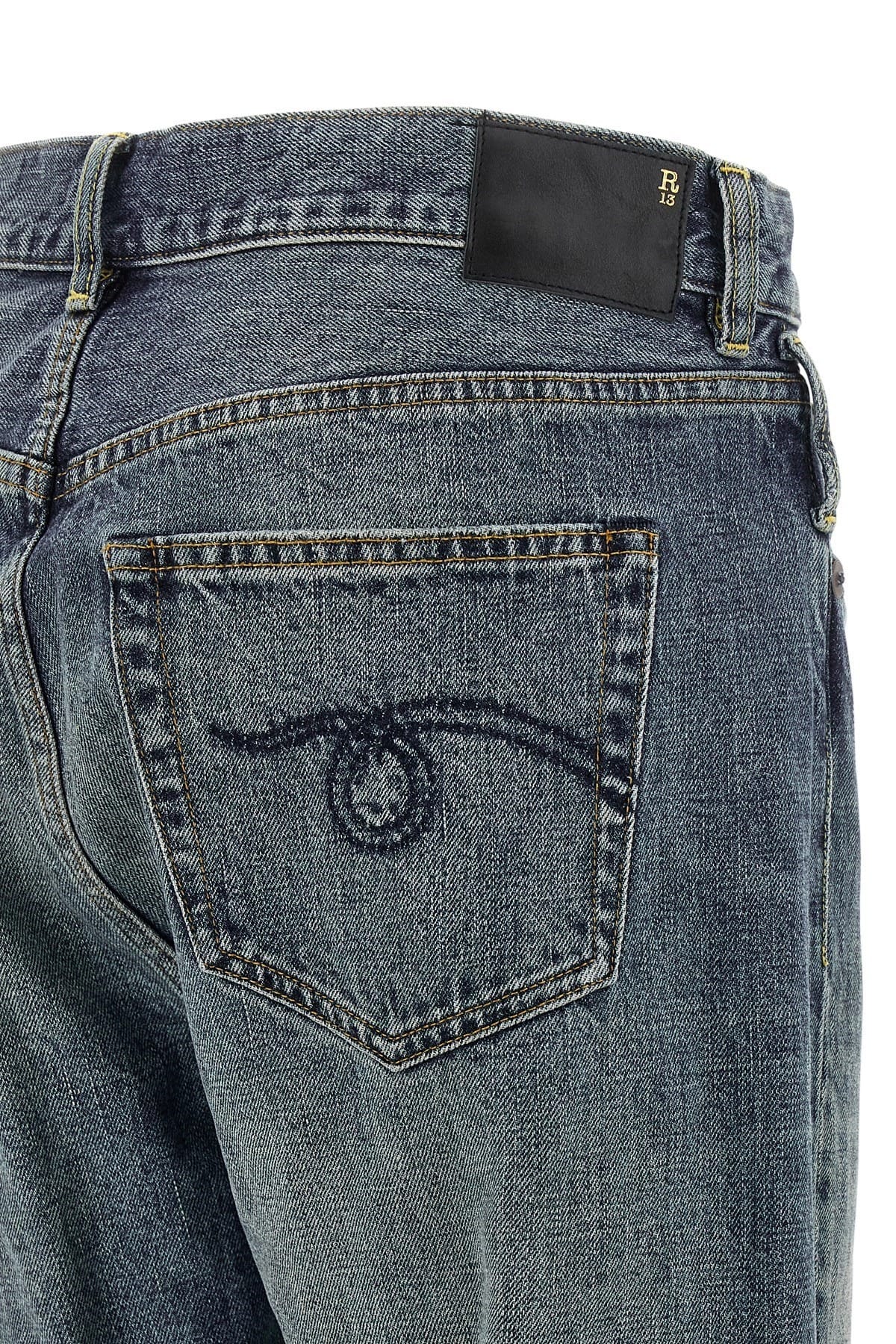 R13 R13 Crossover Jeans