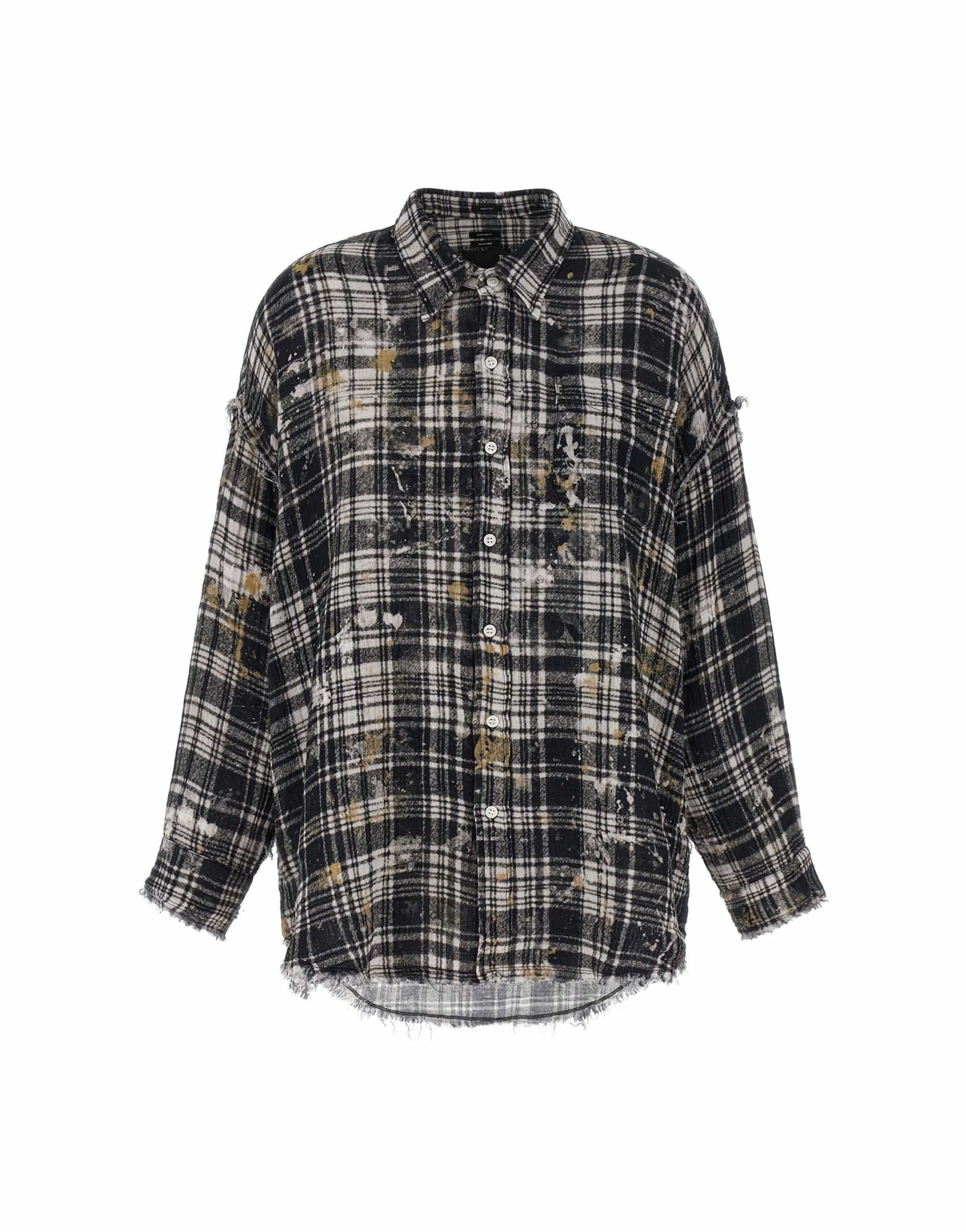 R13 R13 Fringed Shirt
