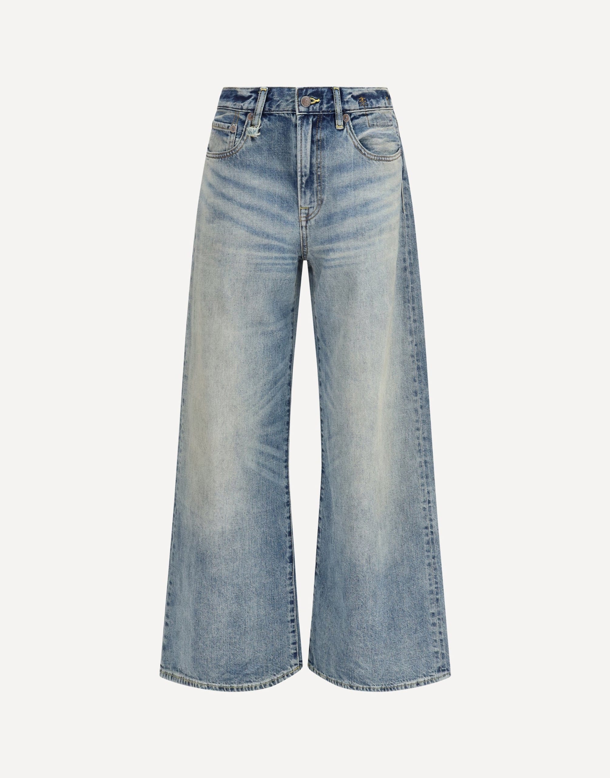 R13 Logo-Appliqué Jeans