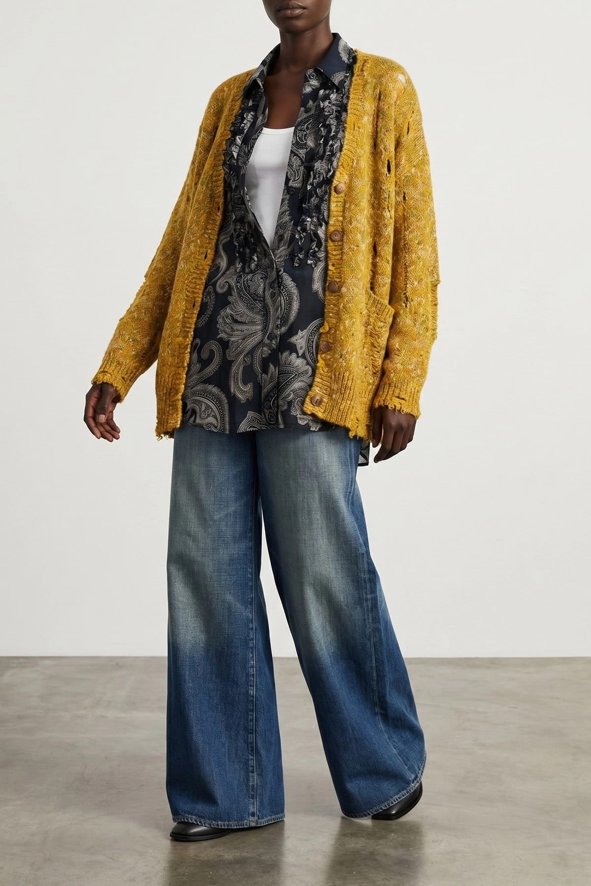 R13 R13 Nico Wrap Jeans