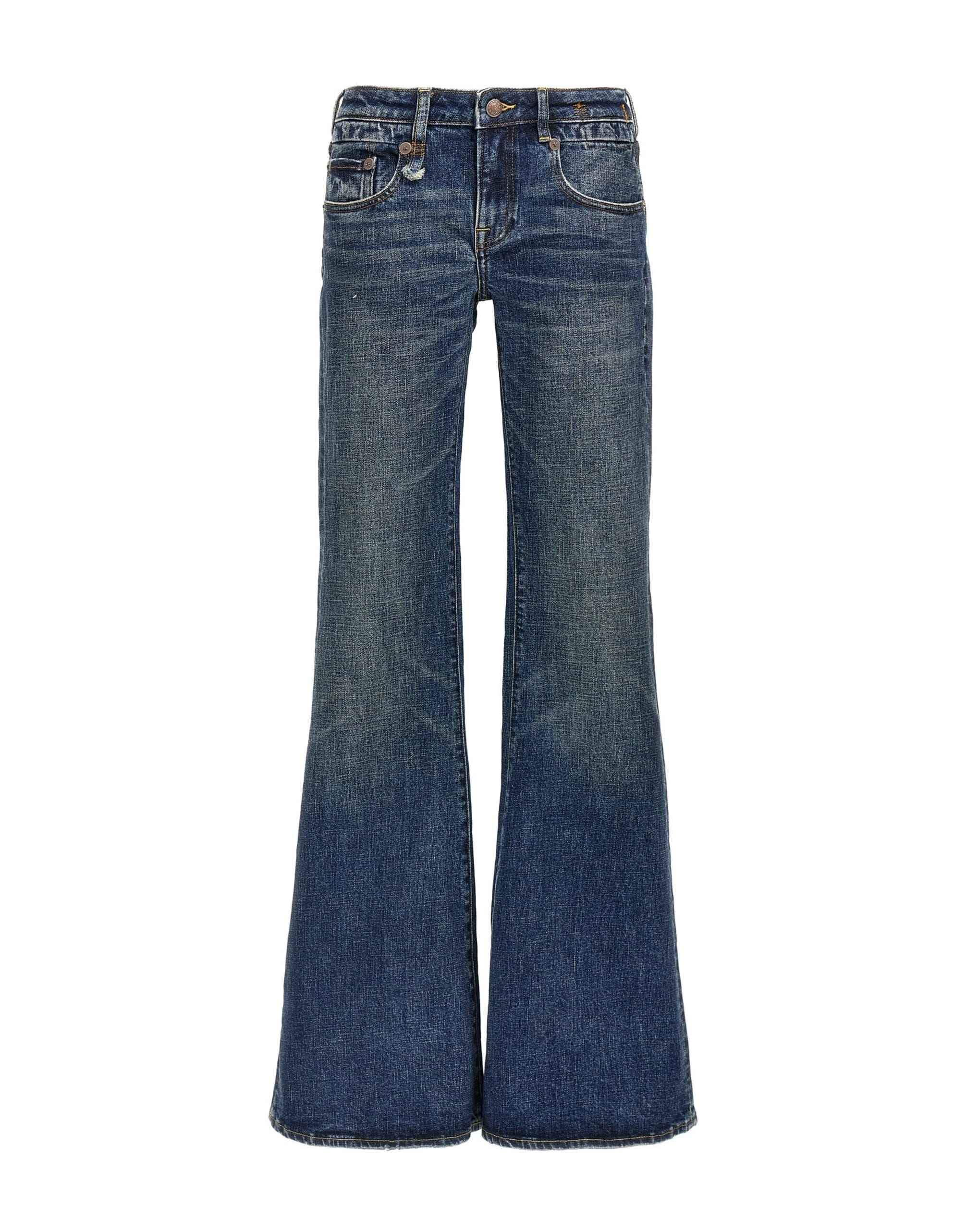 R13 R13 Overflow Boy Flare Jeans