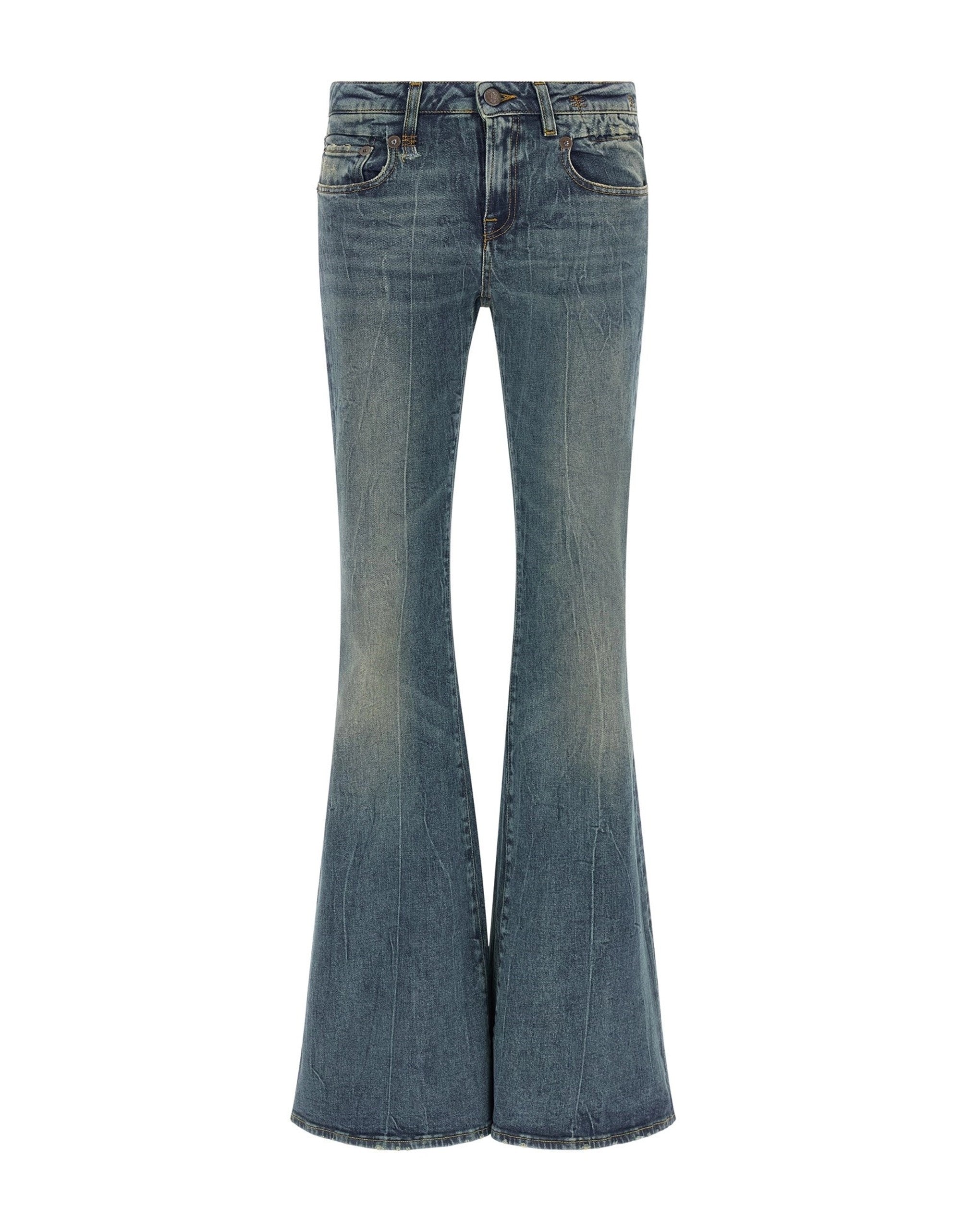 R13 Overflow Boy Flare Jeans