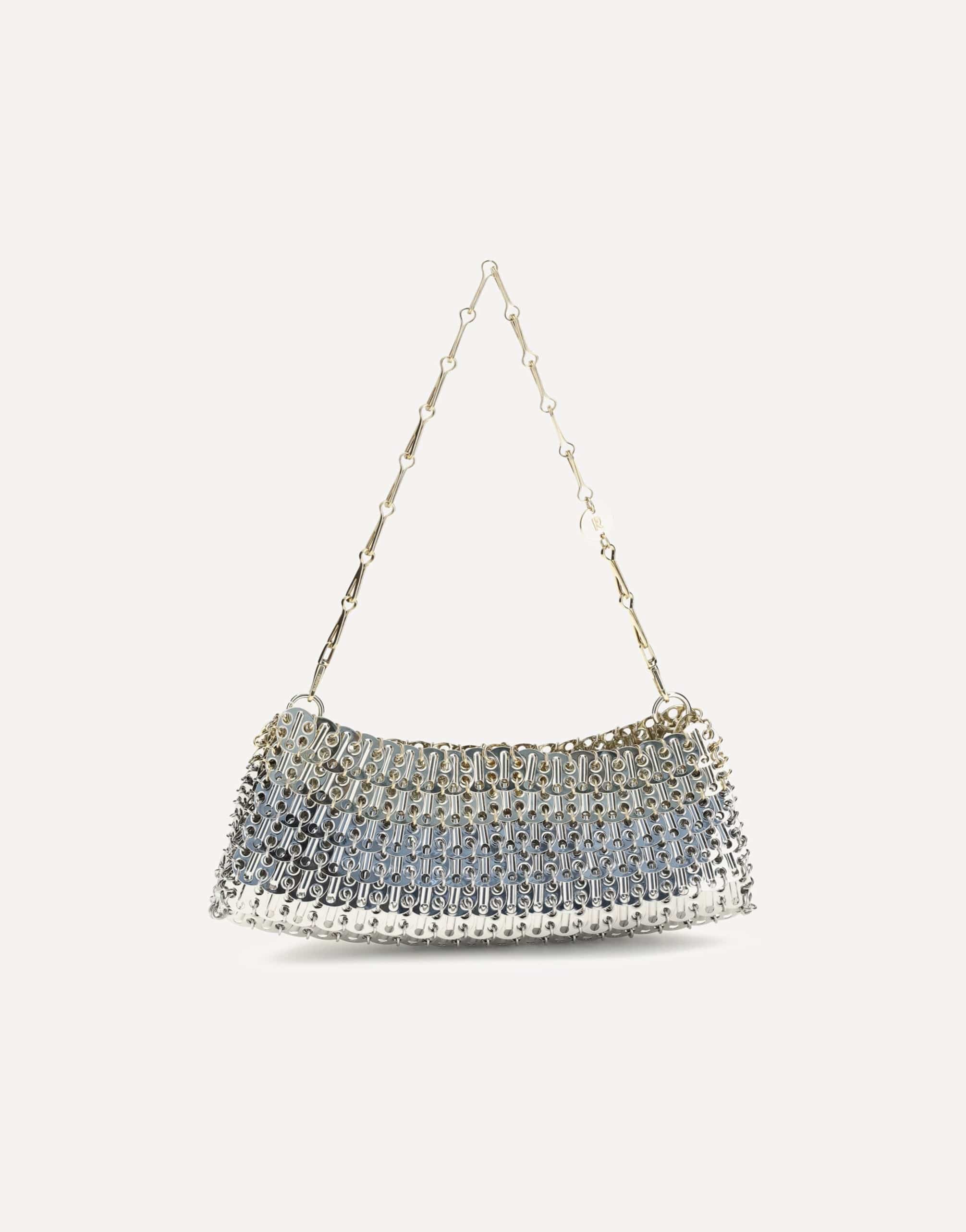 Rabanne Rabanne Skyline Clutch Bi-Colour Metal Mesh
