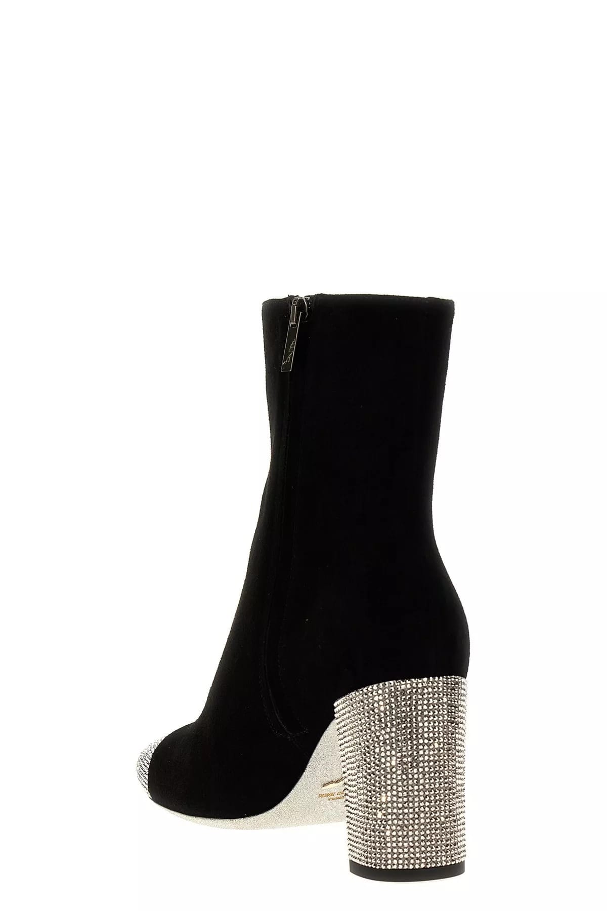 RENE CAOVILLA RENE CAOVILLA Bonnie Suede Ankle Boots