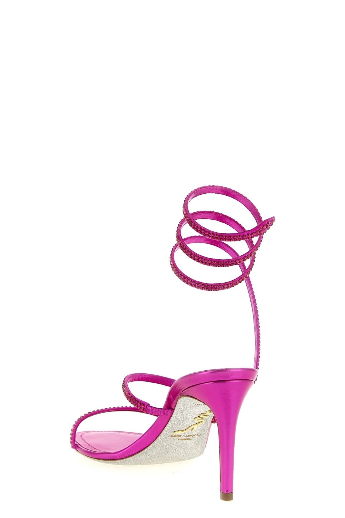 RENE CAOVILLA RENE CAOVILLA Cleo Crystal Appliqué Sandals