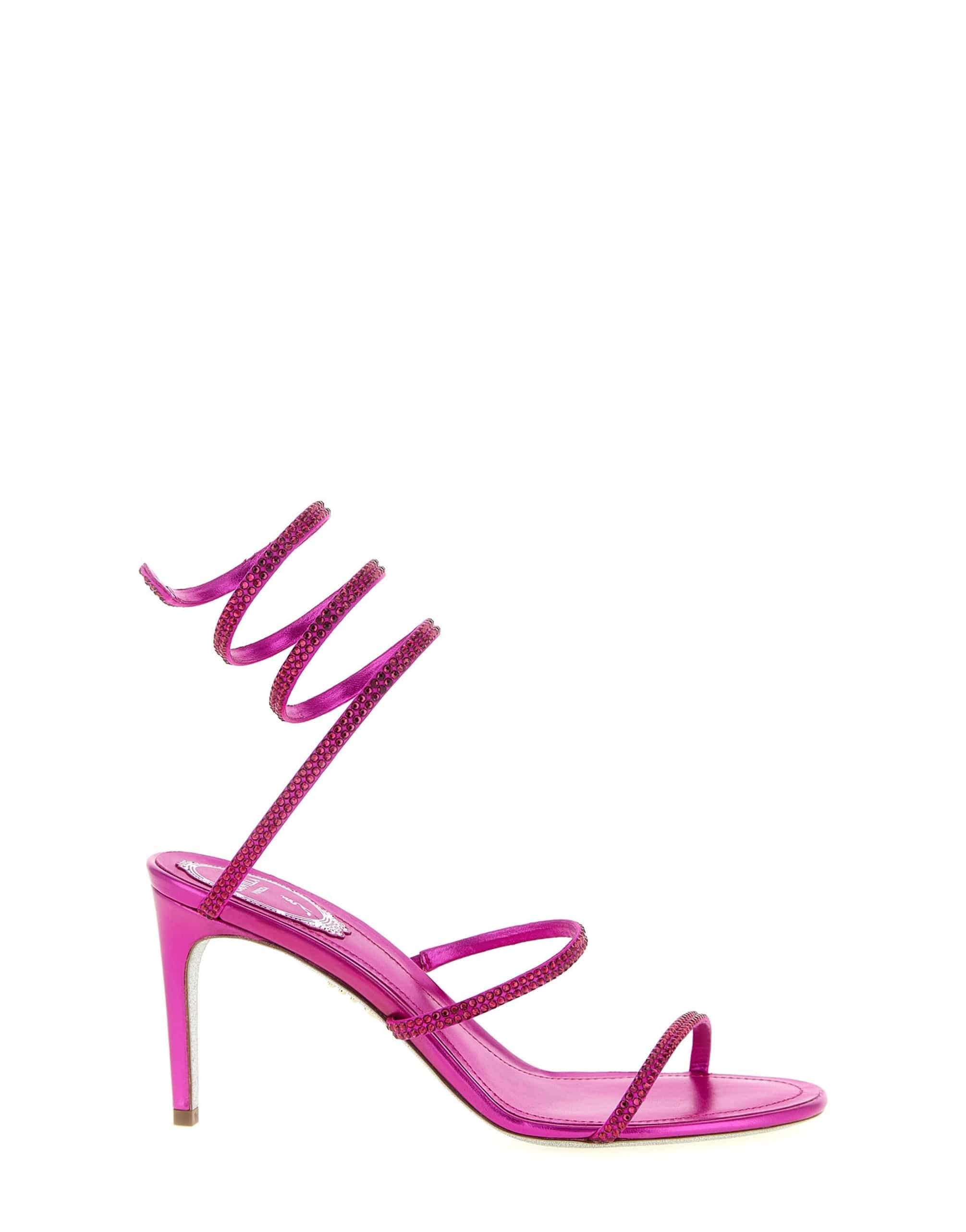 RENE CAOVILLA RENE CAOVILLA Cleo Crystal Appliqué Sandals