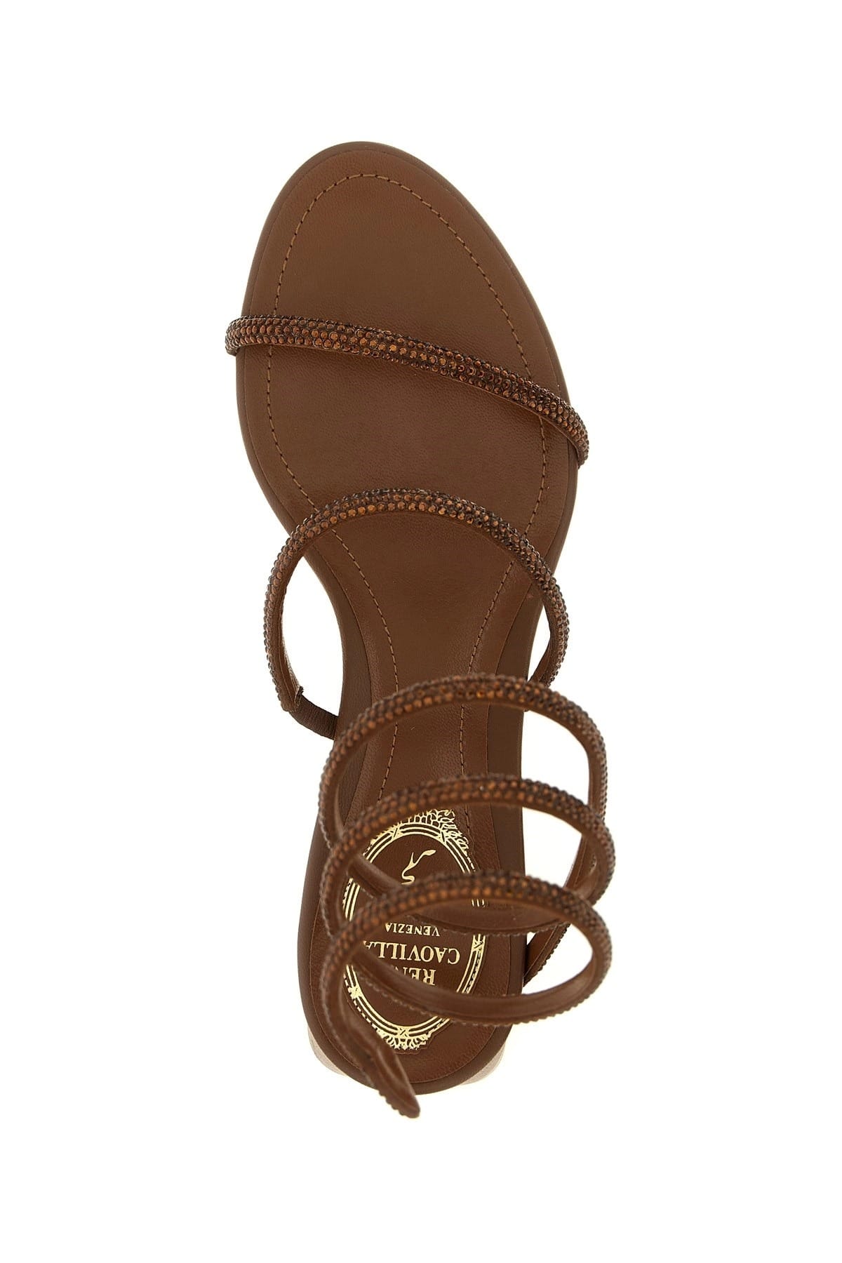 RENE CAOVILLA RENE CAOVILLA Cleo Crystal Appliqué Sandals