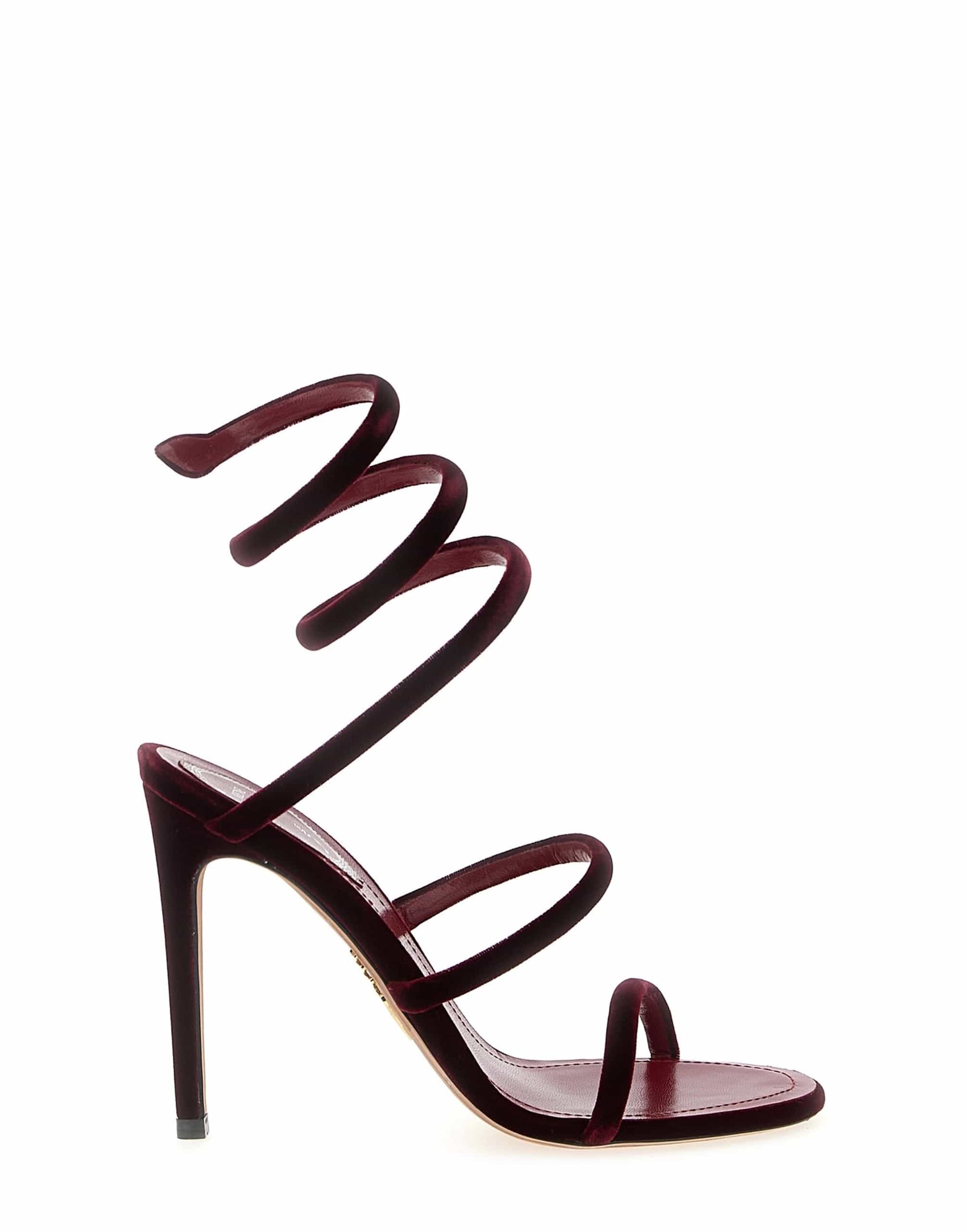 RENE CAOVILLA RENE CAOVILLA Cleo Velvet Sandals