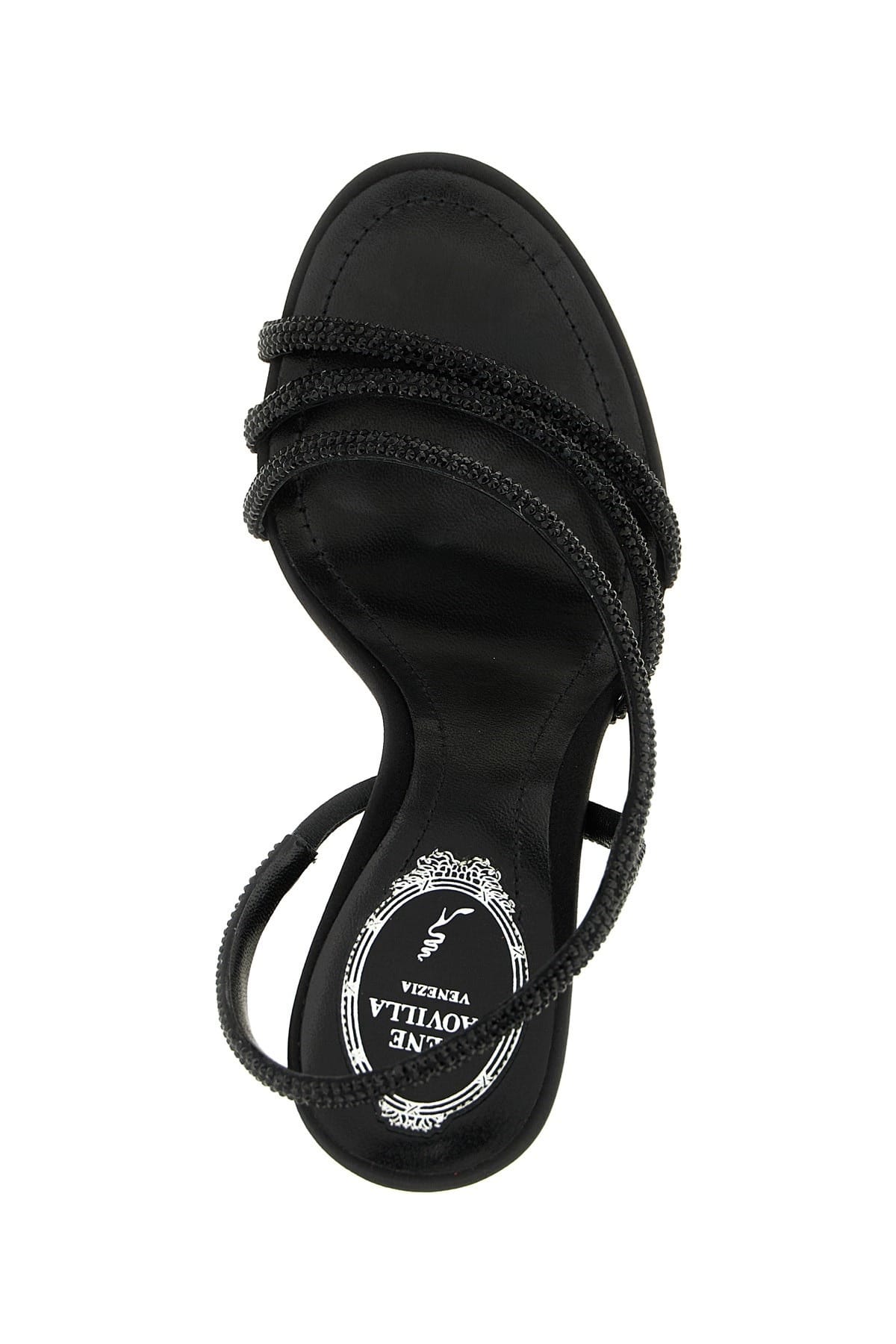 RENE CAOVILLA RENE CAOVILLA Erin Crystal-Embellished Sandals