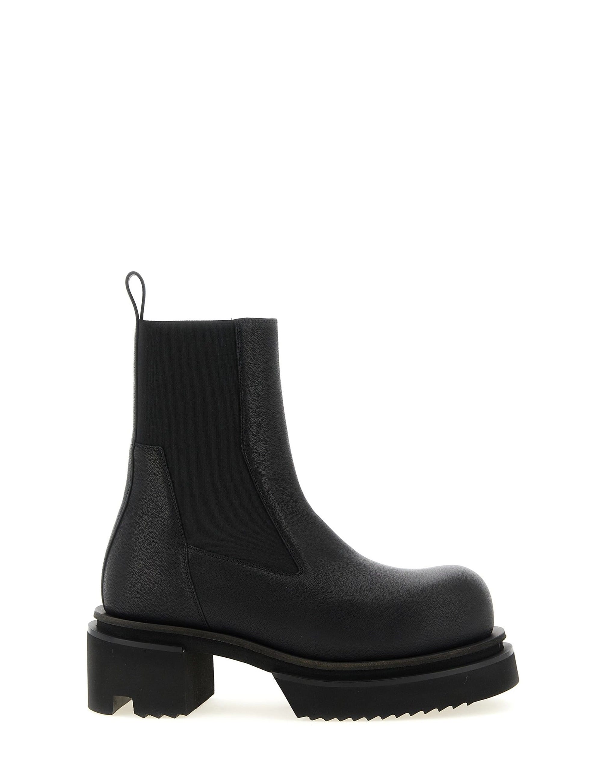 Rick Owens Rick Owens Beatle Bogun Ankle Boots