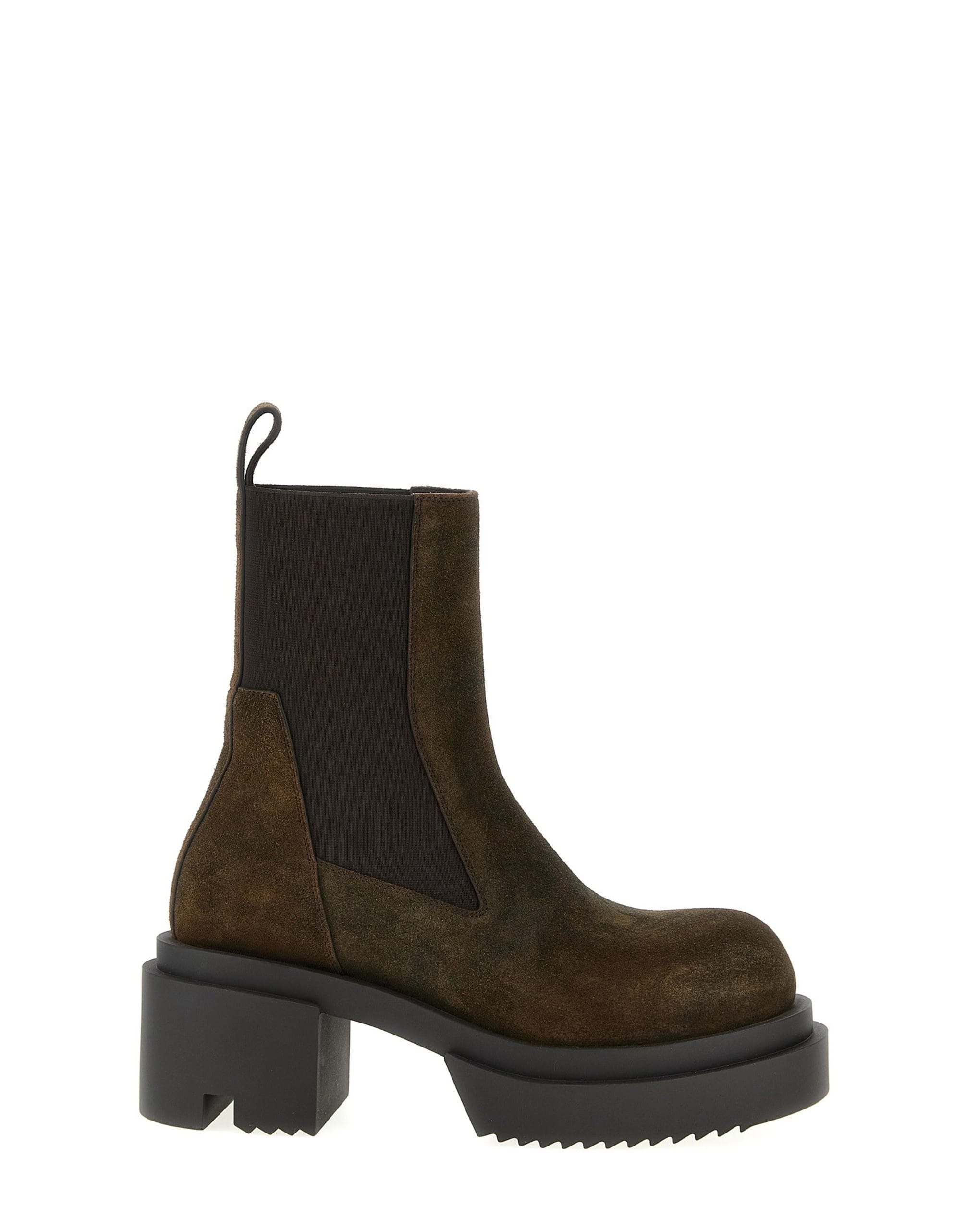 Rick Owens Rick Owens Beatle Bogun Ankle Boots