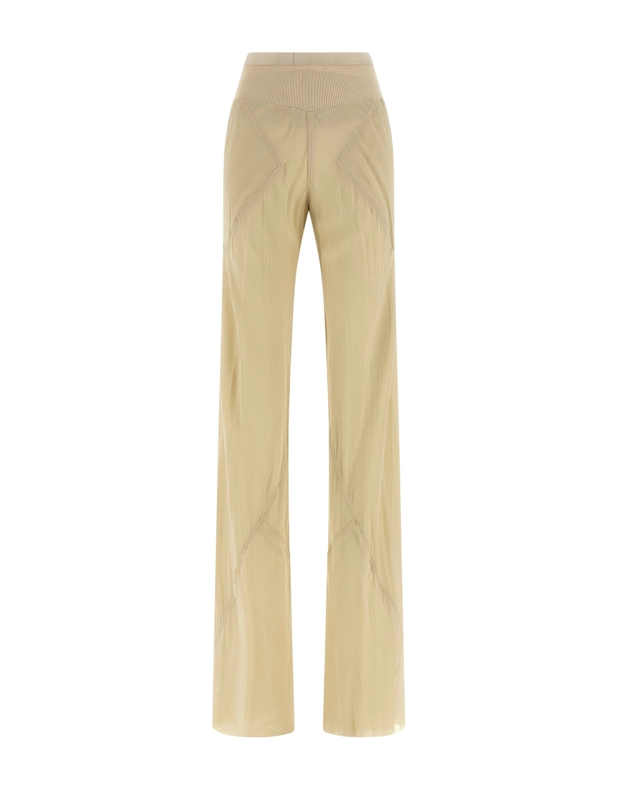 Rick Owens Rick Owens Bias Silk Georgette Pants