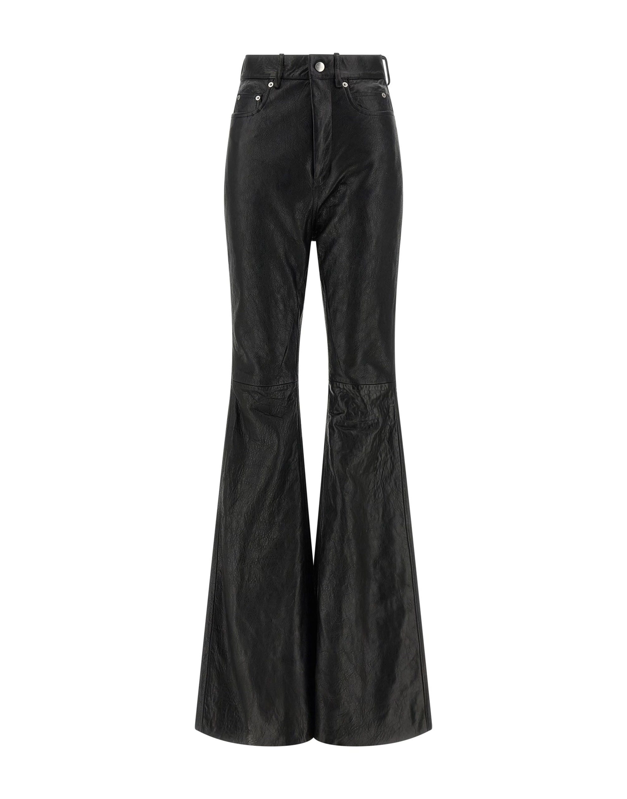 Rick Owens Rick Owens Bolan Bootcut Leather Pants