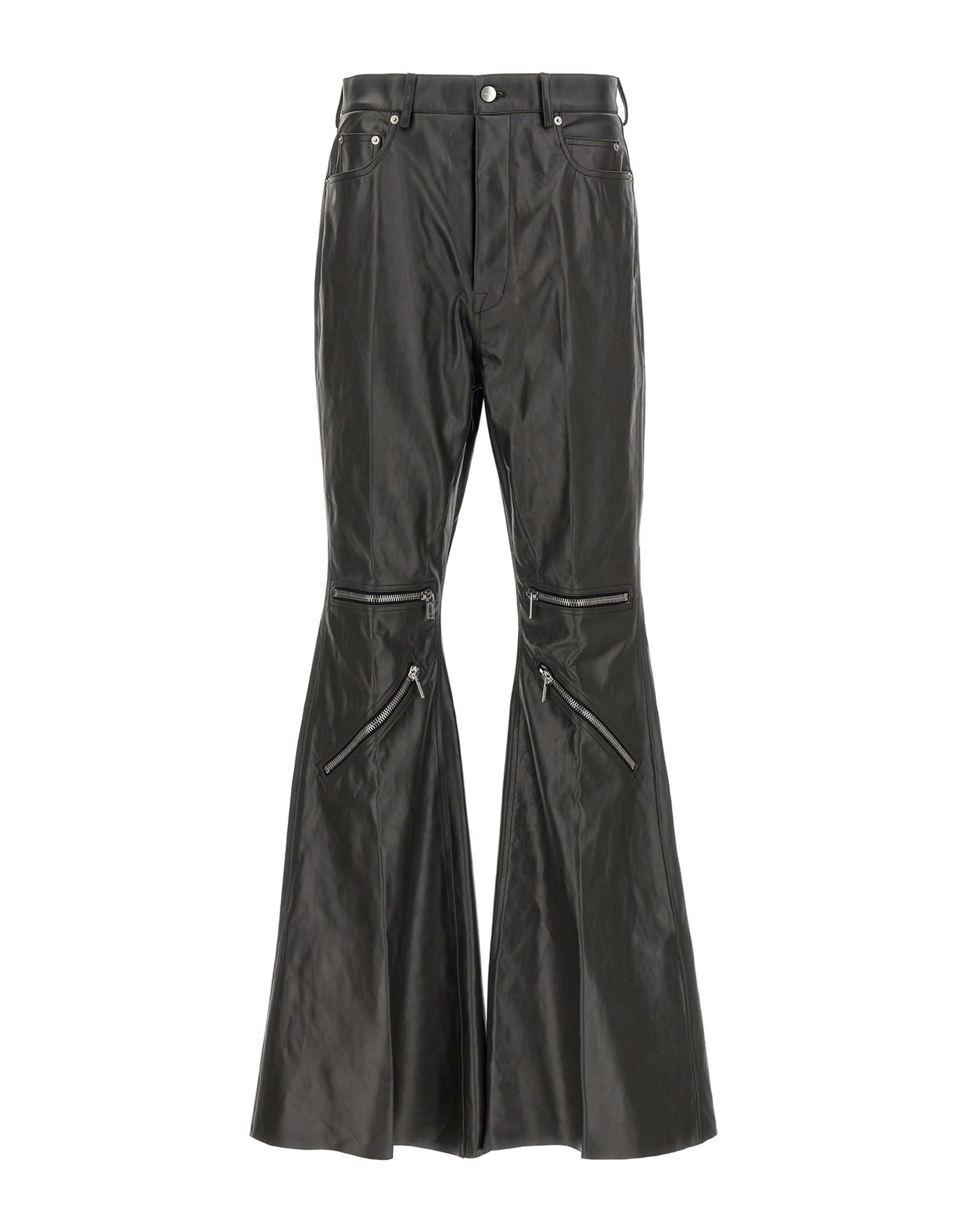 Rick Owens Bolan Cargo Leather Pants | Sendegaro GR