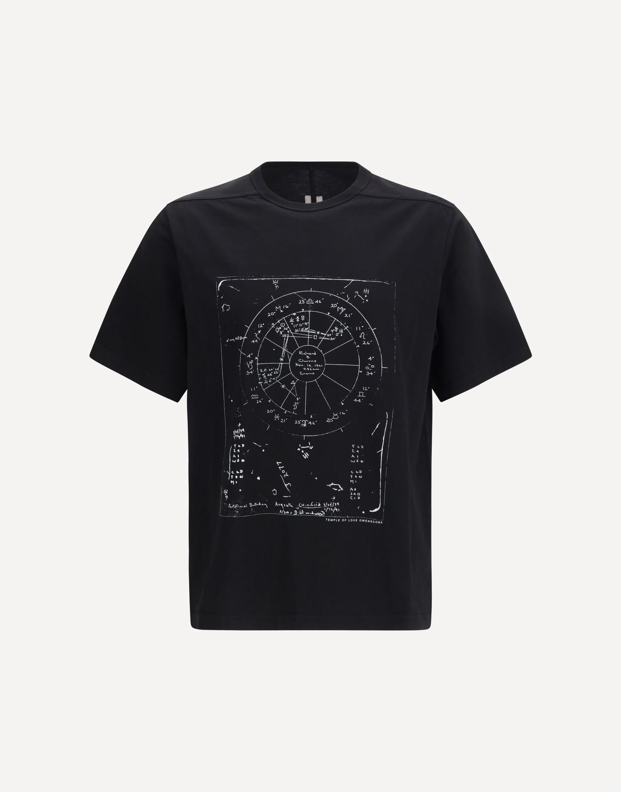 Rick Owens Brad T-Shirt In Cotton Jersey