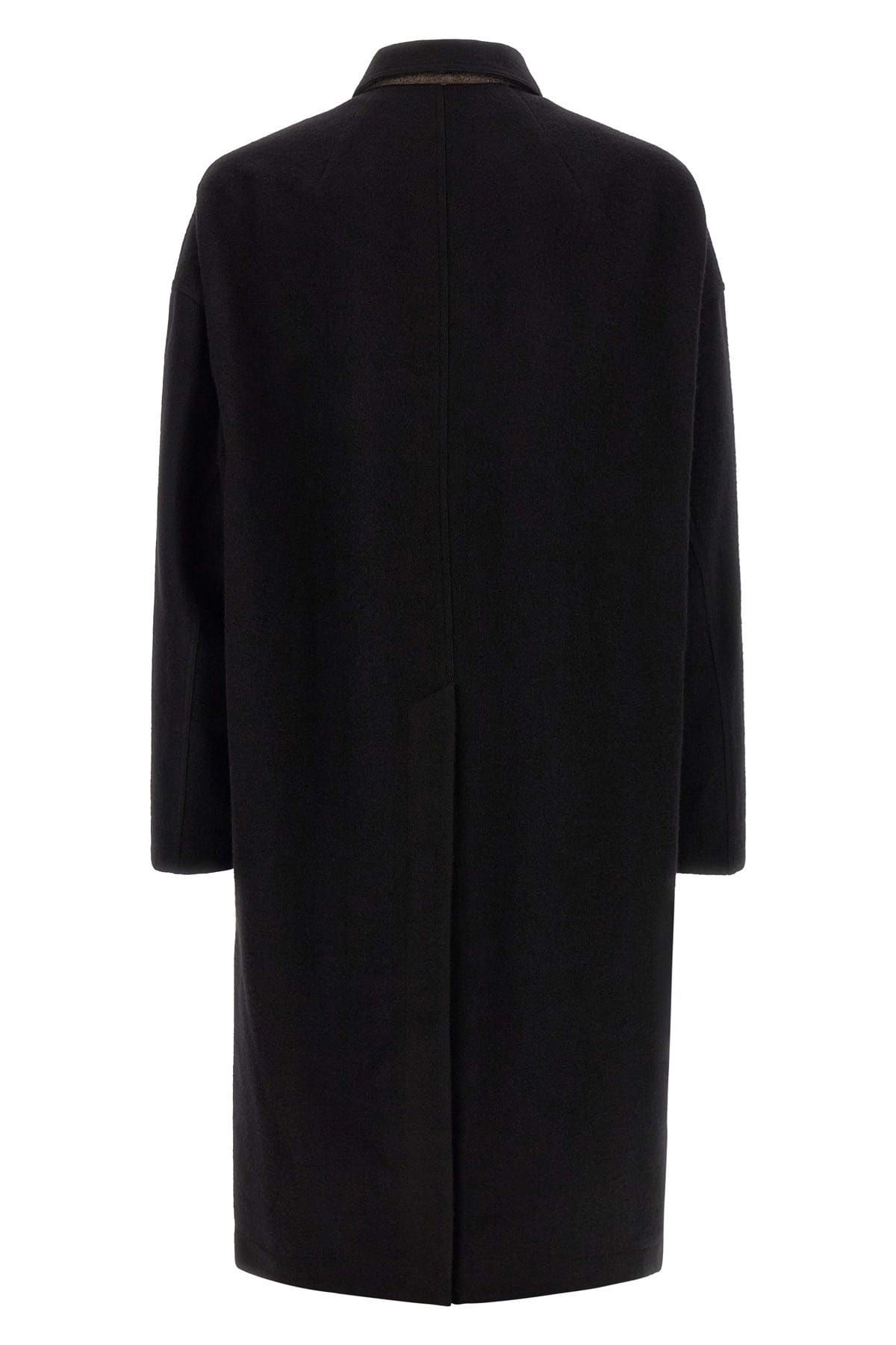Rick Owens Buttoned Brad Coat - alternate view