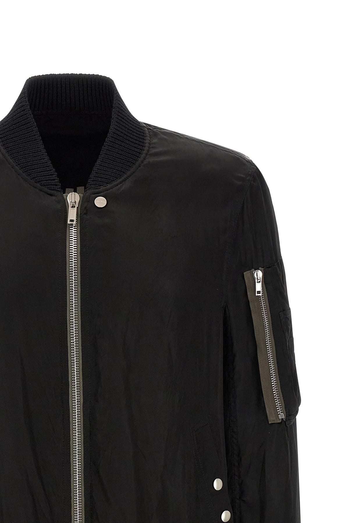Rick Owens Rick Owens Classic Flight Bomber Jacket