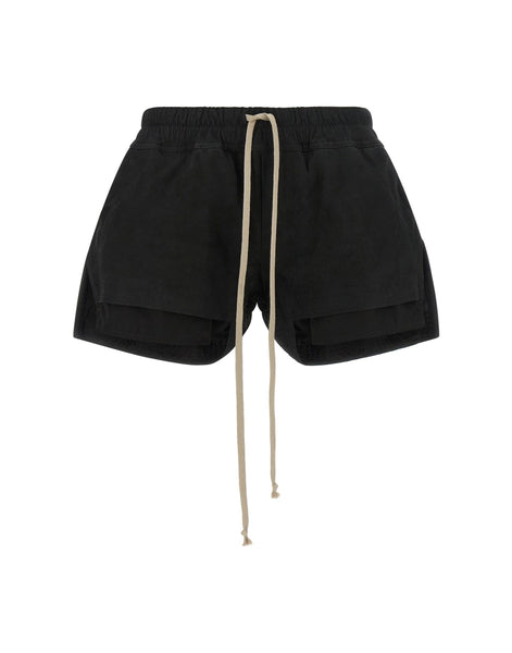 Rick Owens Fog Boxers レザーショートパンツ Rick Owens Fog Boxers Shorts | Sendegaro IT