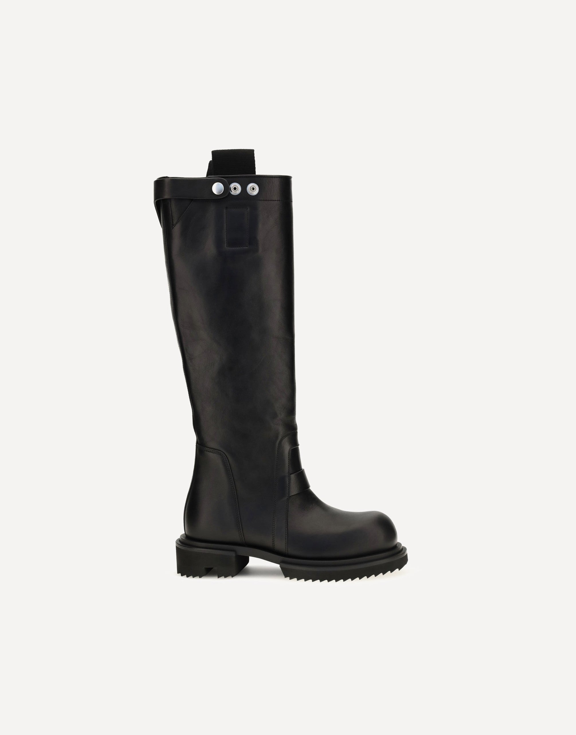Stivali al ginocchio Gabe in pelle Rick Owens