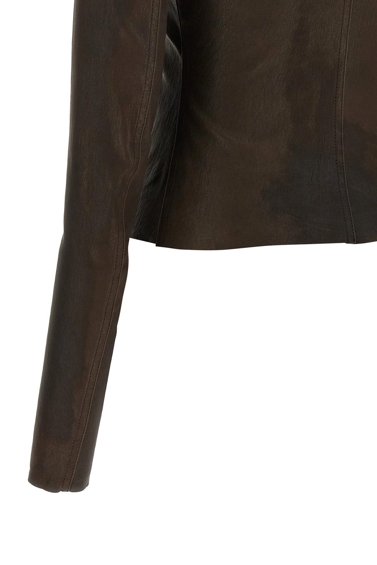 Rick Owens Rick Owens Gary Leather Jacket