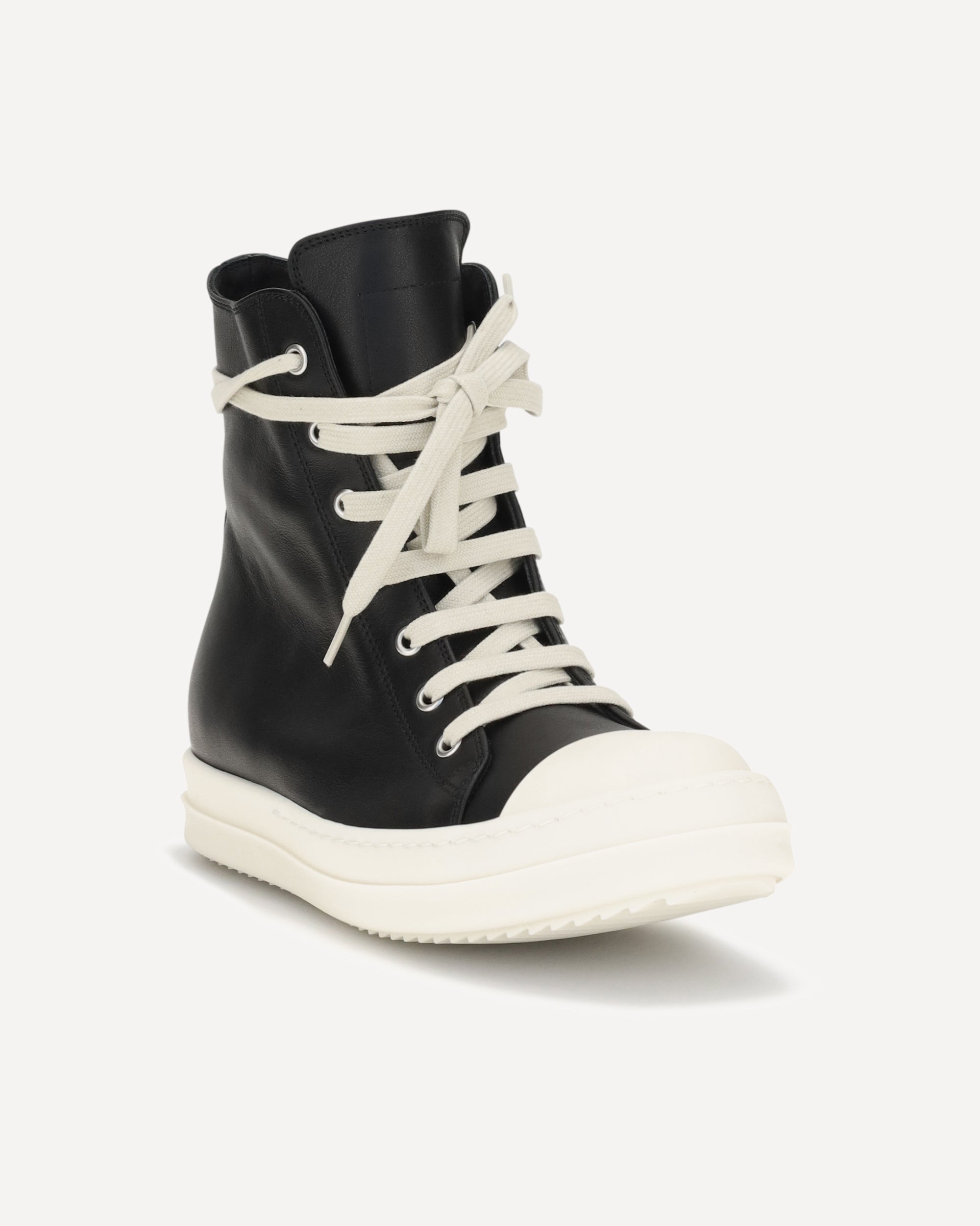 Rick Owens Leather Sneakers - alternate view