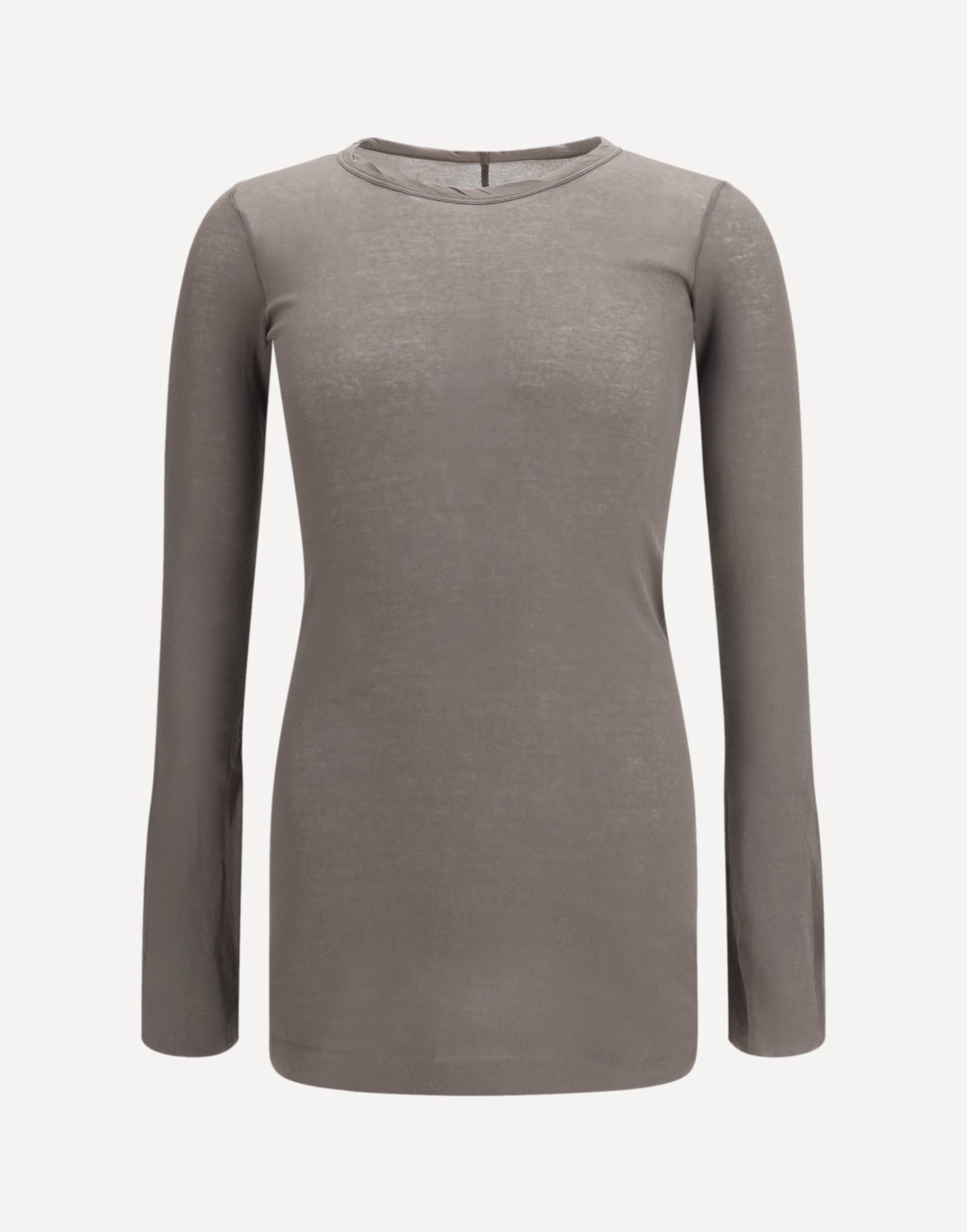 Rick Owens Long-Sleeved Fitted T-Shirt