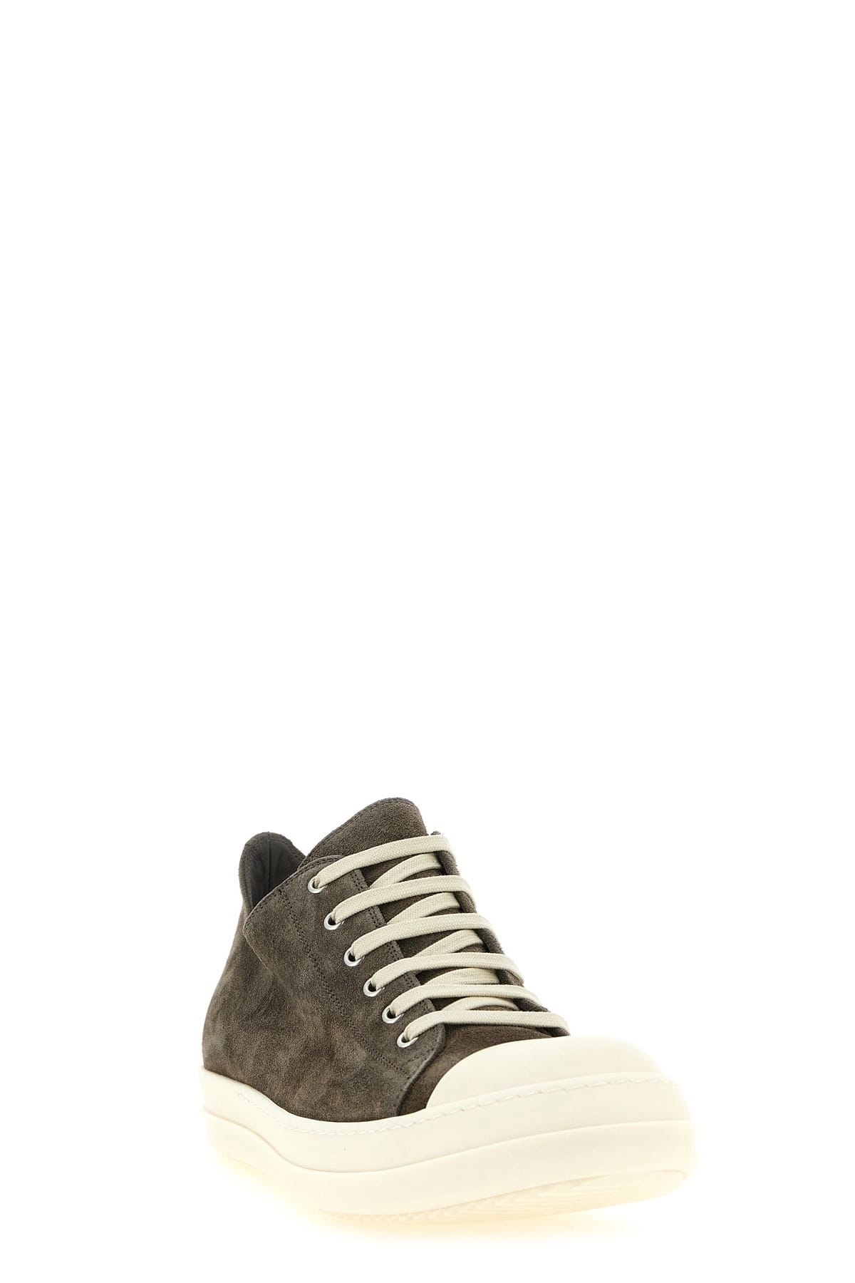 Rick Owens Low Sneaks Suede Sneakers - alternate view