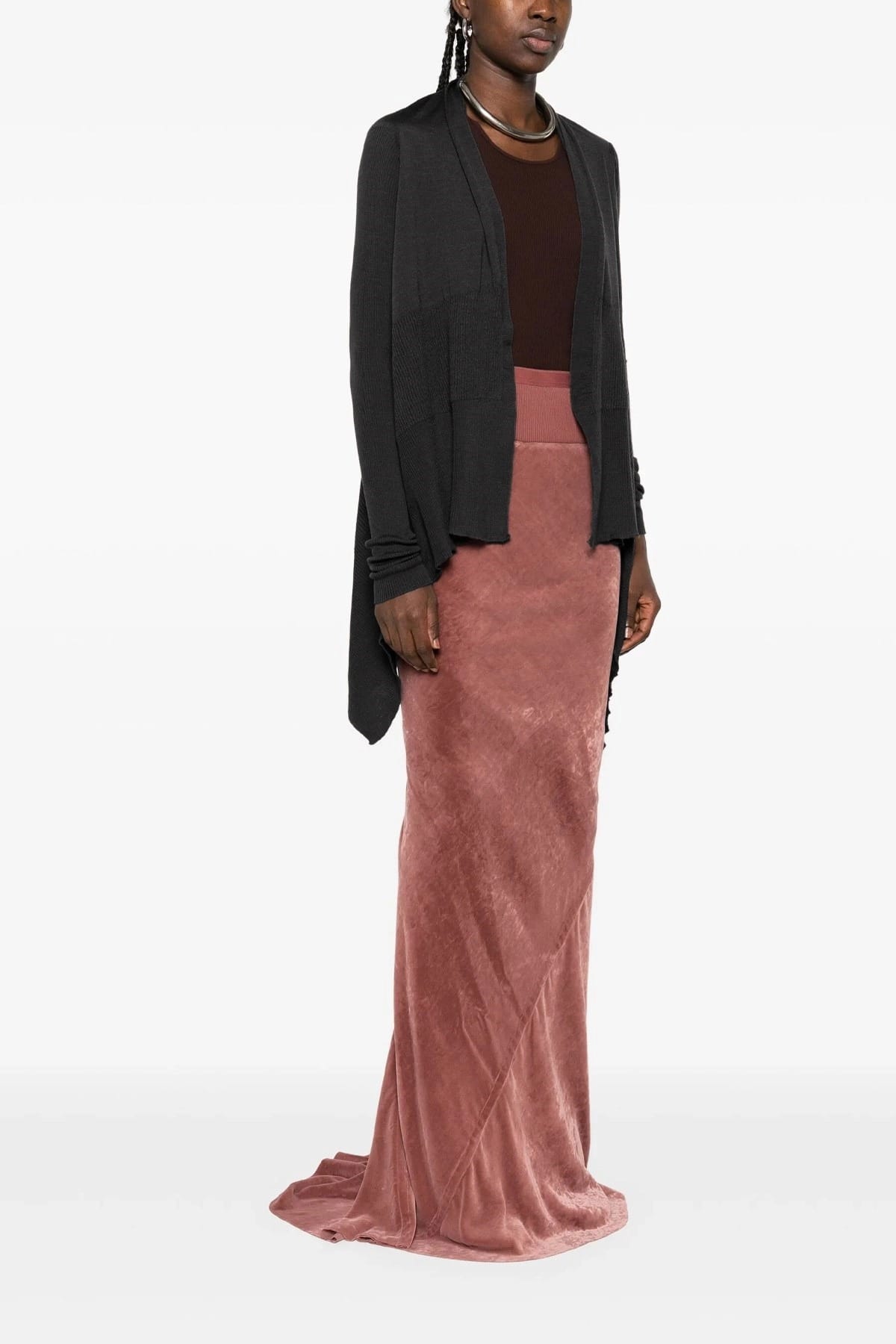 Rick Owens Mittlere Wickel-Strickjacke - alternate view