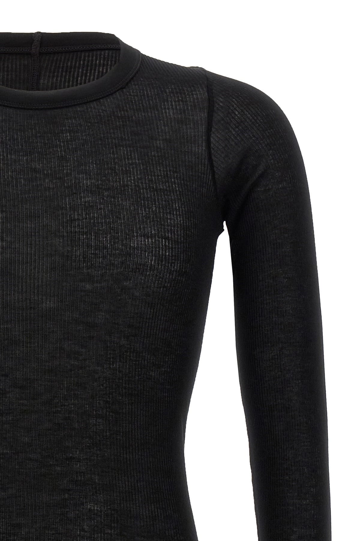 Rick Owens Rick Owens Rib Ls T T-Shirt
