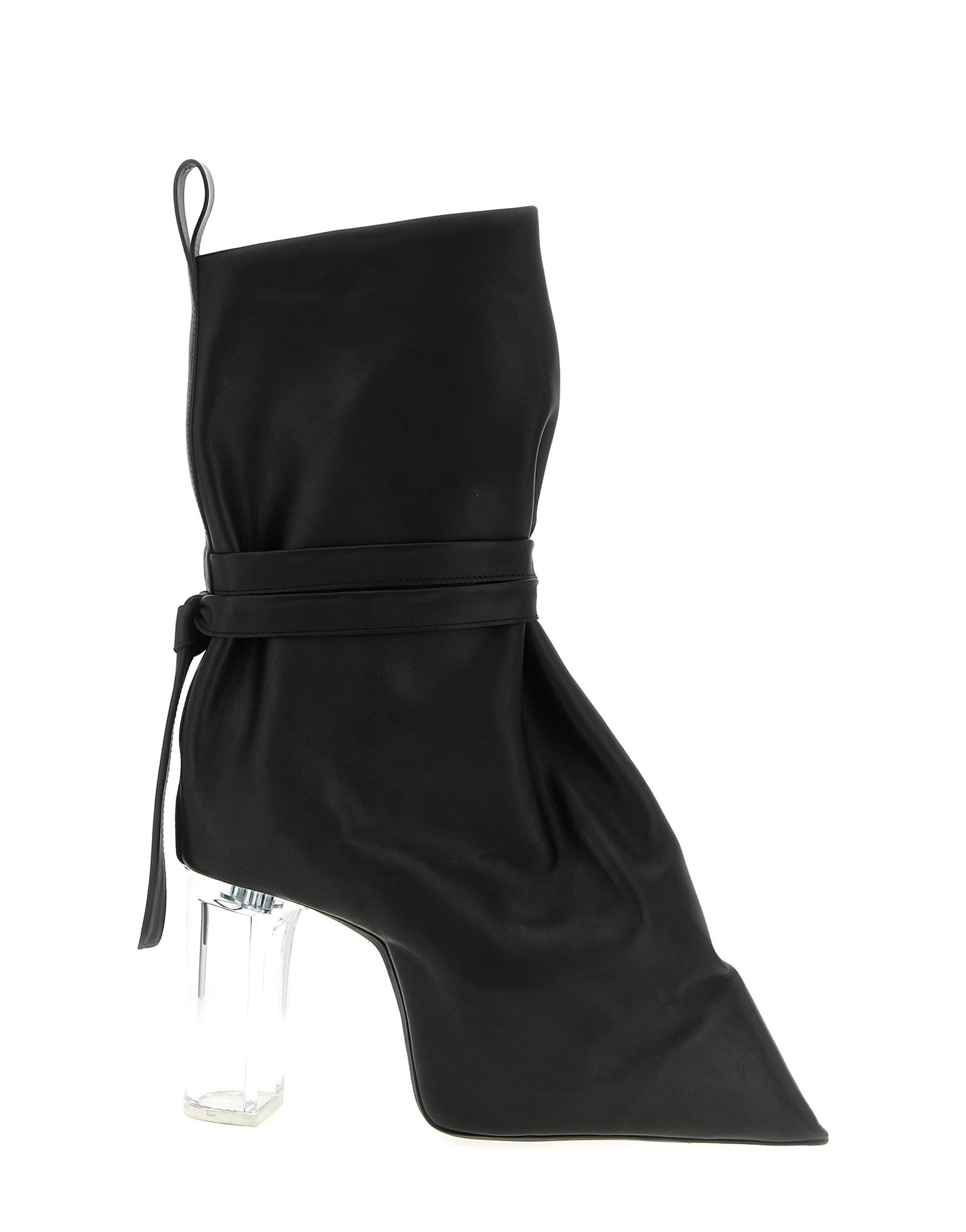 Rick Owens Rick Owens Tied Taco Kiss Ankle Boots