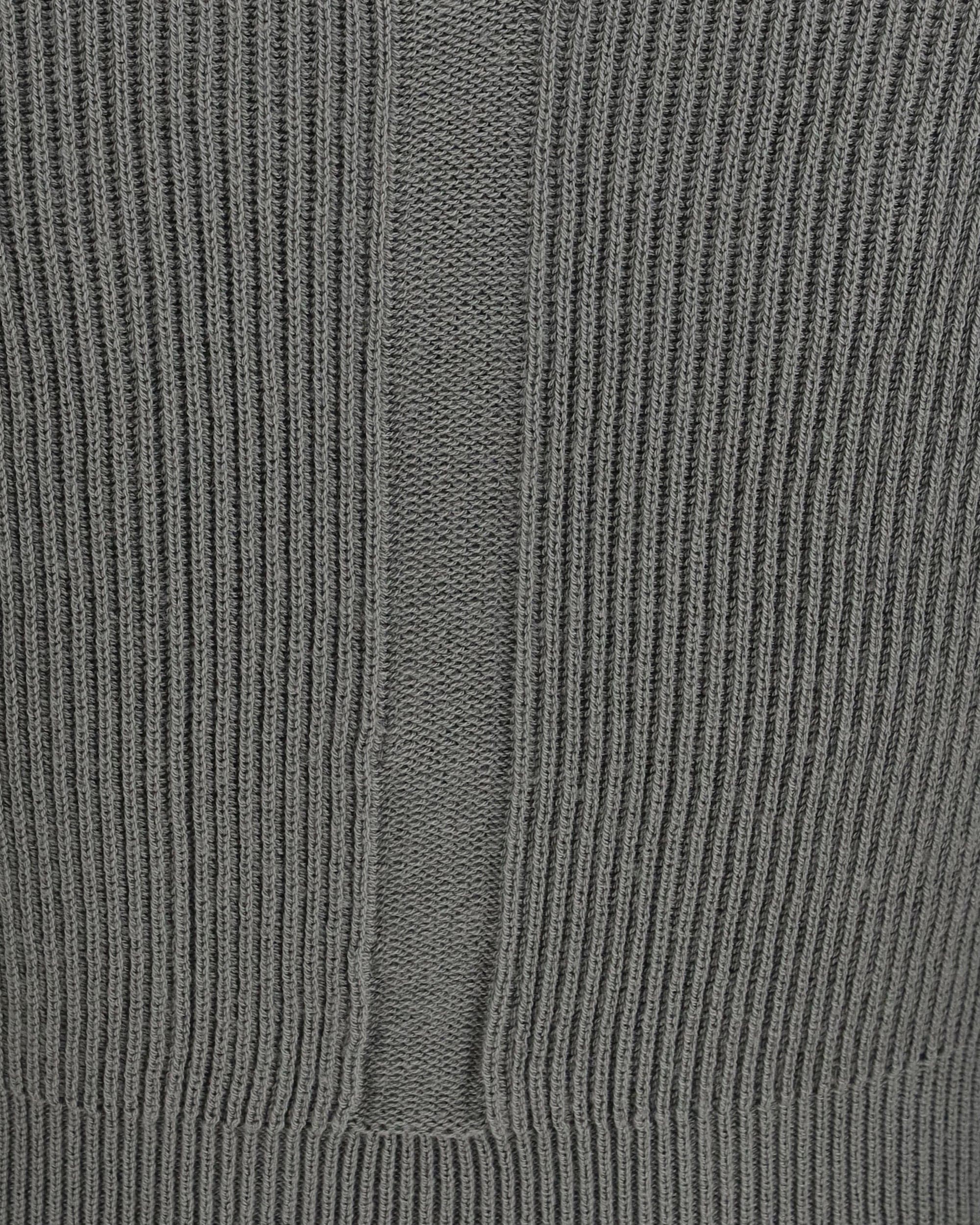 Rick Owens Virgin Wool V Neck Sweater