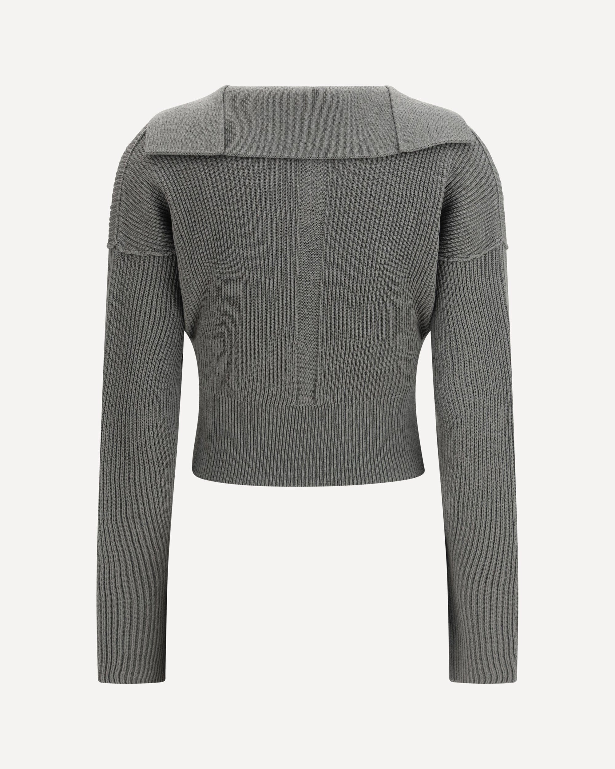 Rick Owens Virgin Wool V Neck Sweater - alternate view